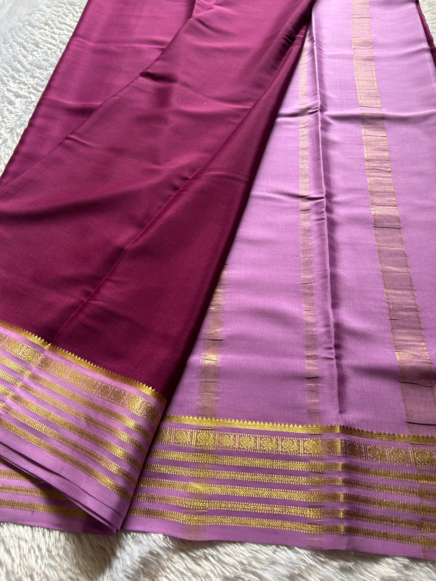 Soujanya (2D) : baby pink-dark magenta