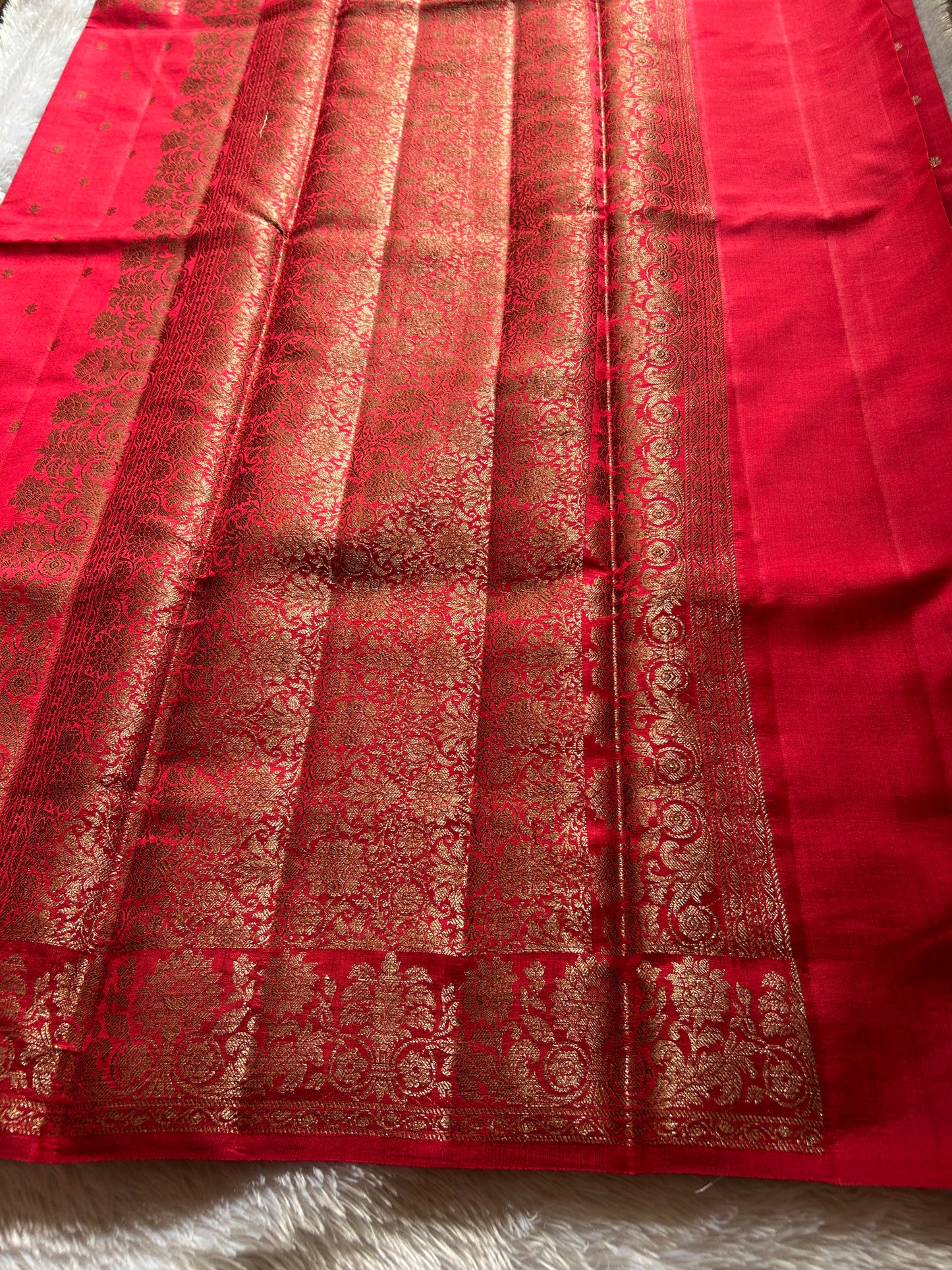 Banarasi Chiniya : Solid Pomegranate Pink