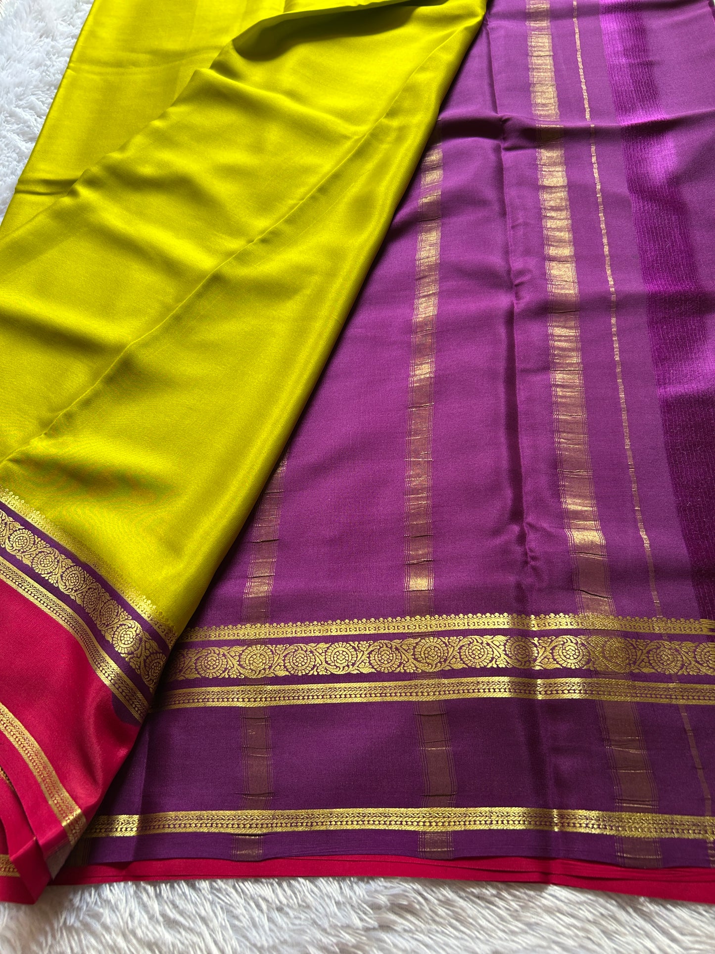 Tara (3D) : Lime green-magenta-pink