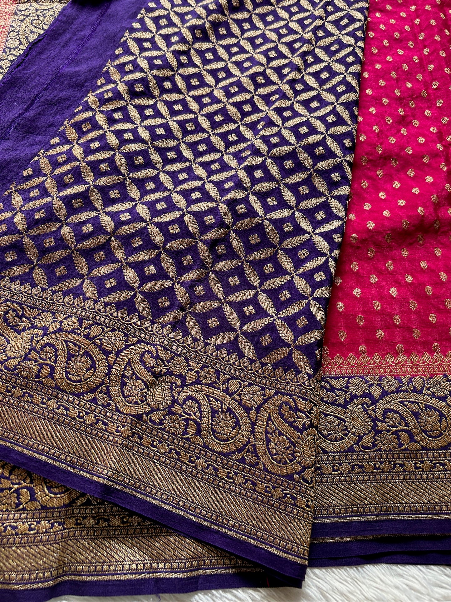 Menaka (2D) : pink-ink blue