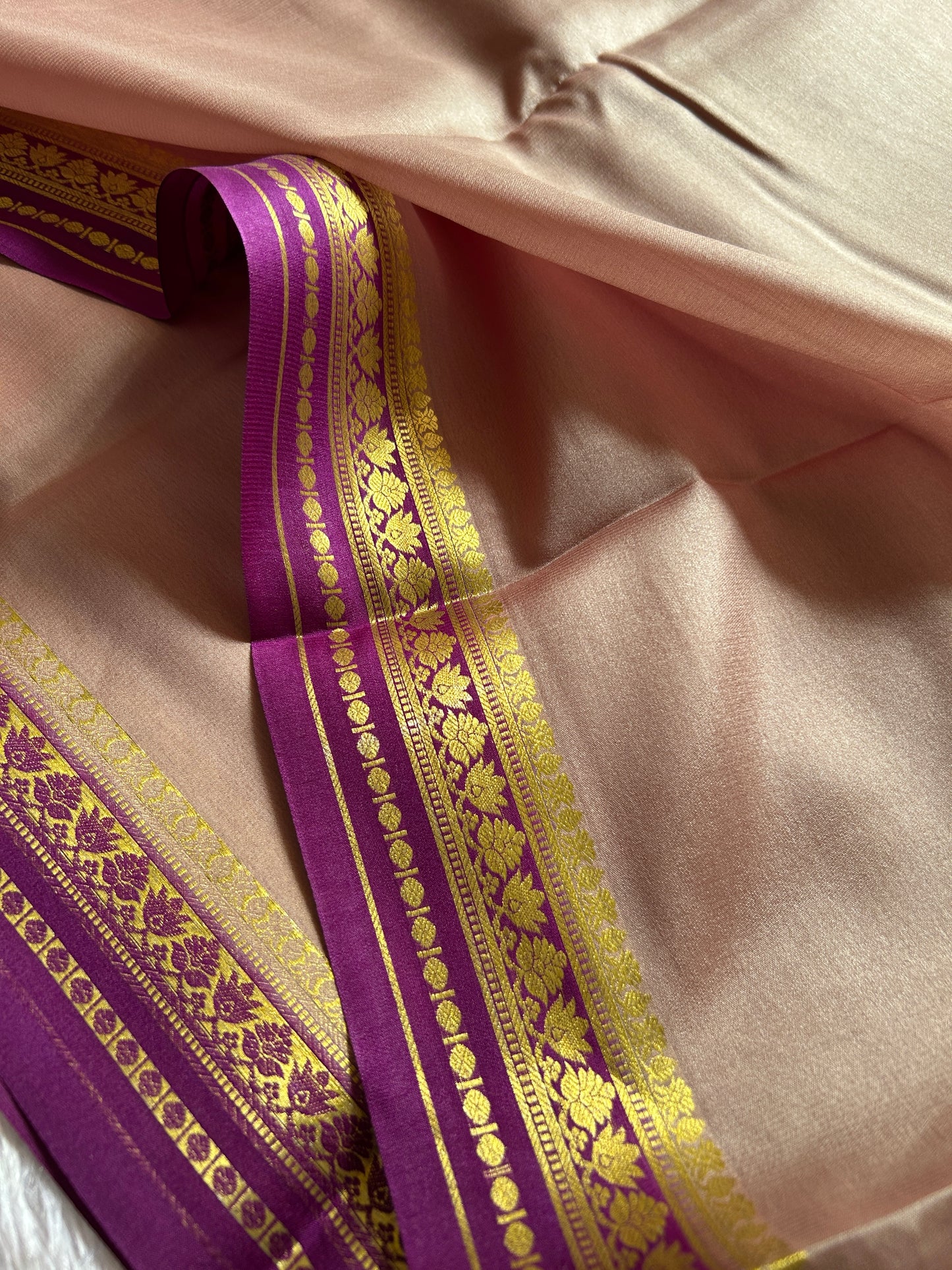 Sushmitha (2D) : Beige-magenta