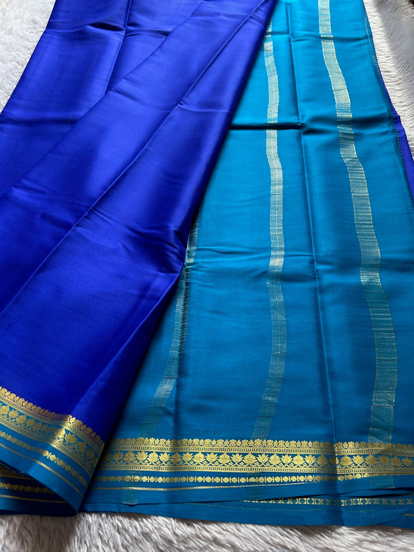 Susmitha (2D) : Royal blue-Light blue