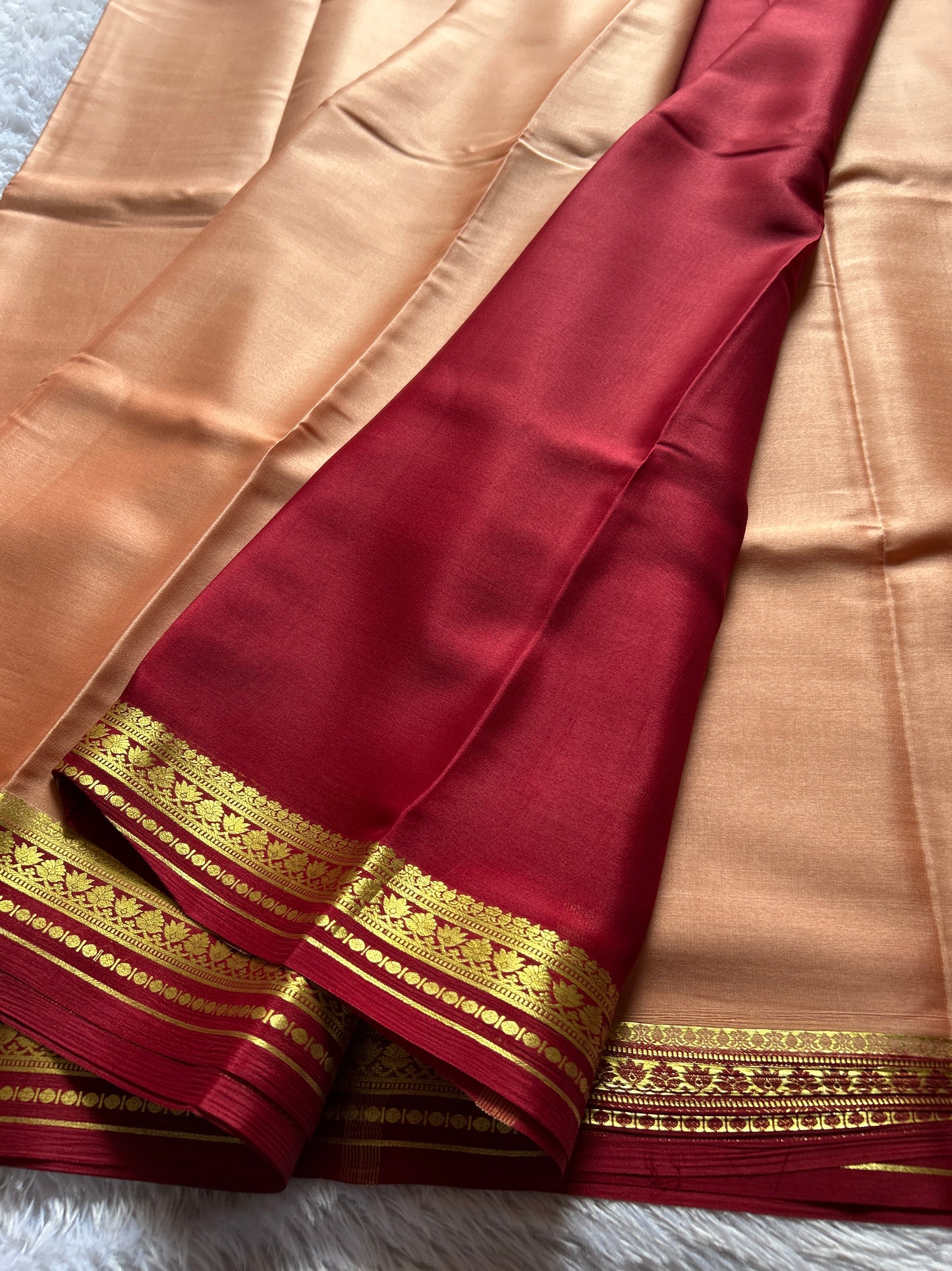 Sushmitha (2D) : Peach-maroon