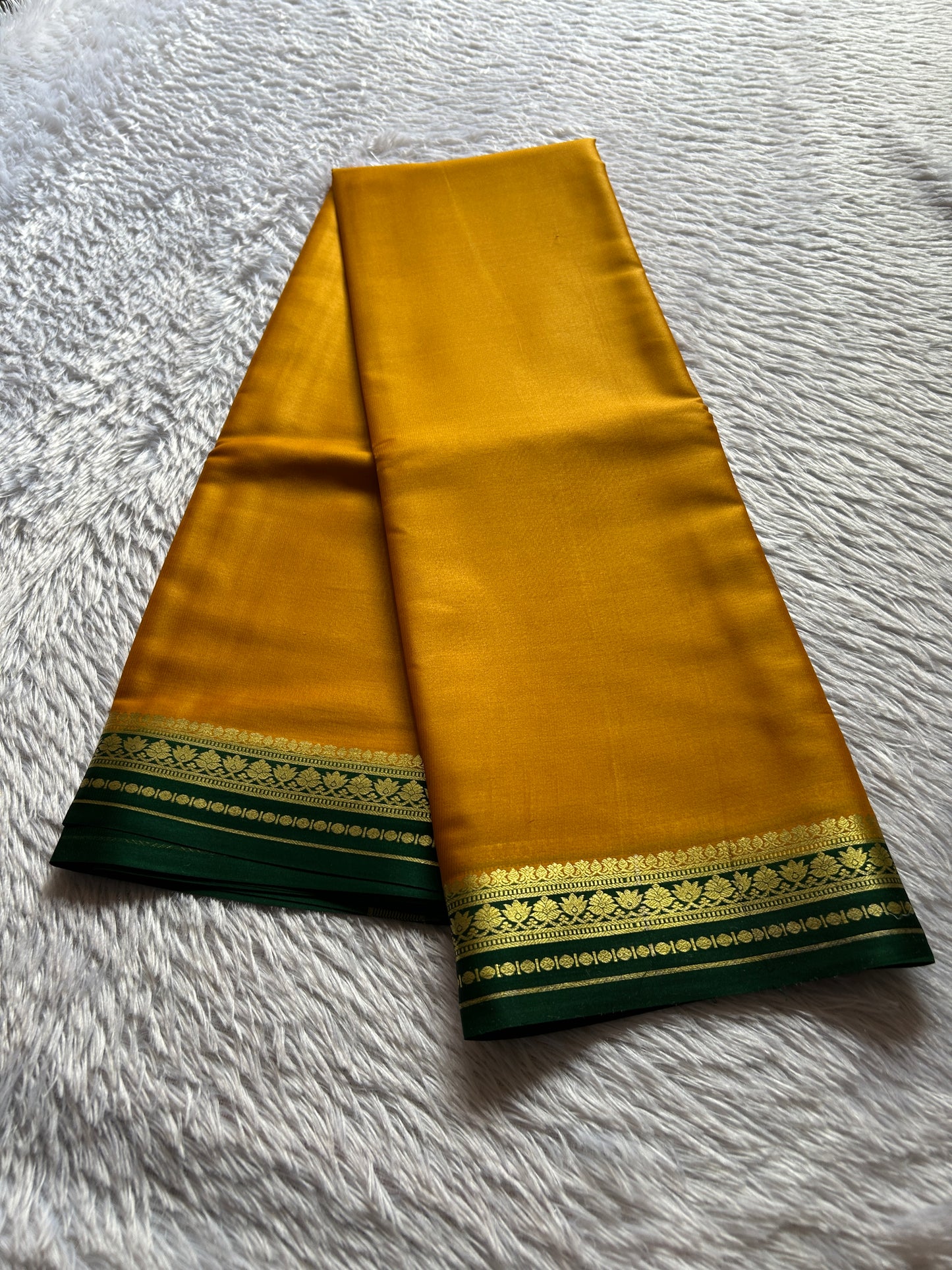 Sushmitha (2D) : Golden yellow-Bottle green