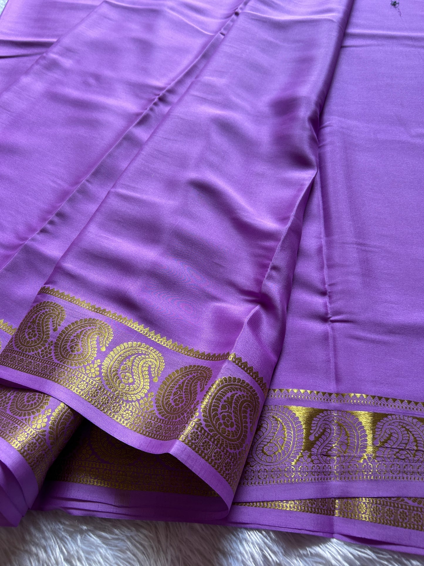 Mallika : Solid Lavender