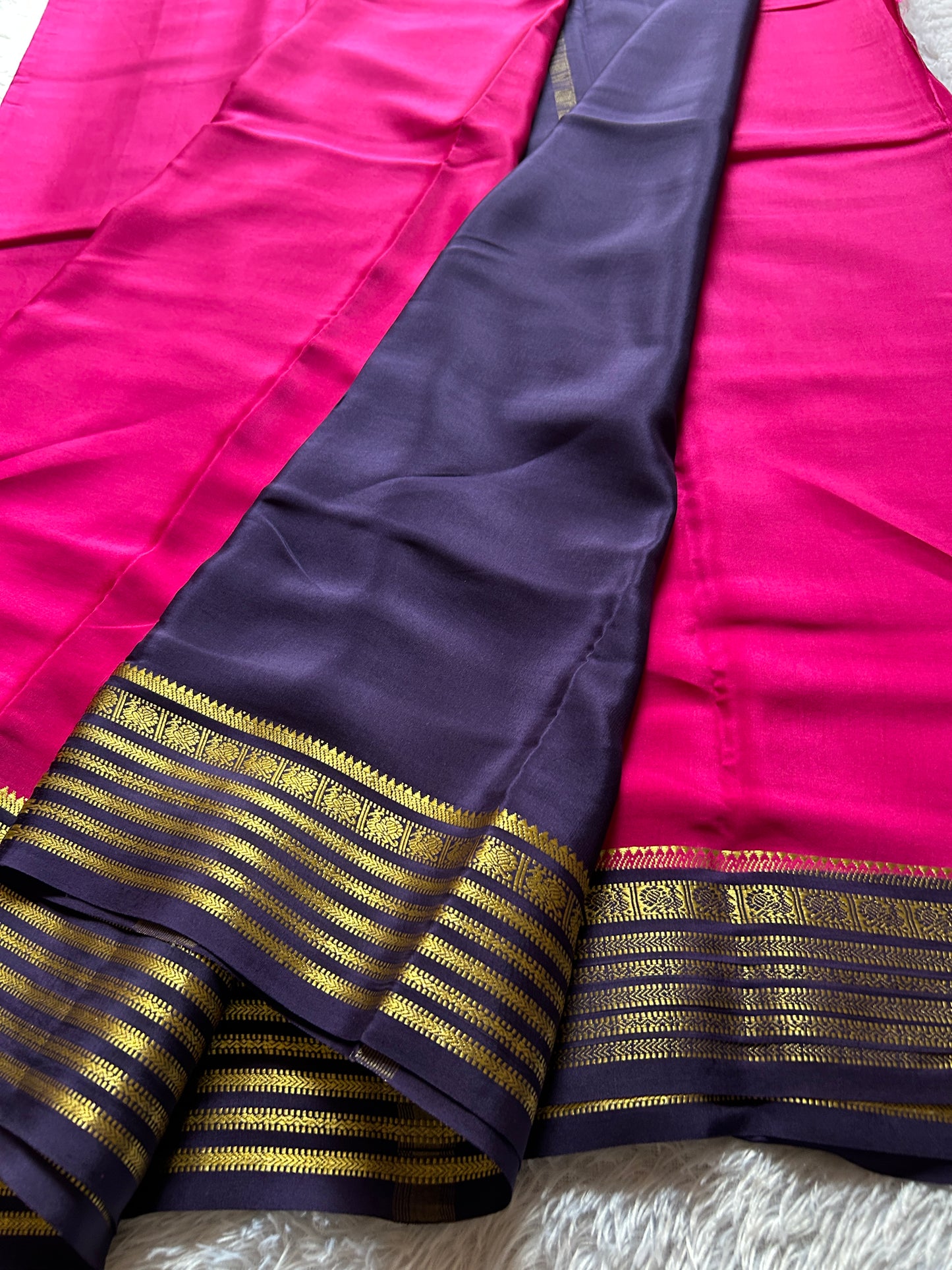 Soujanya (2D) : Pink-Navy Blue