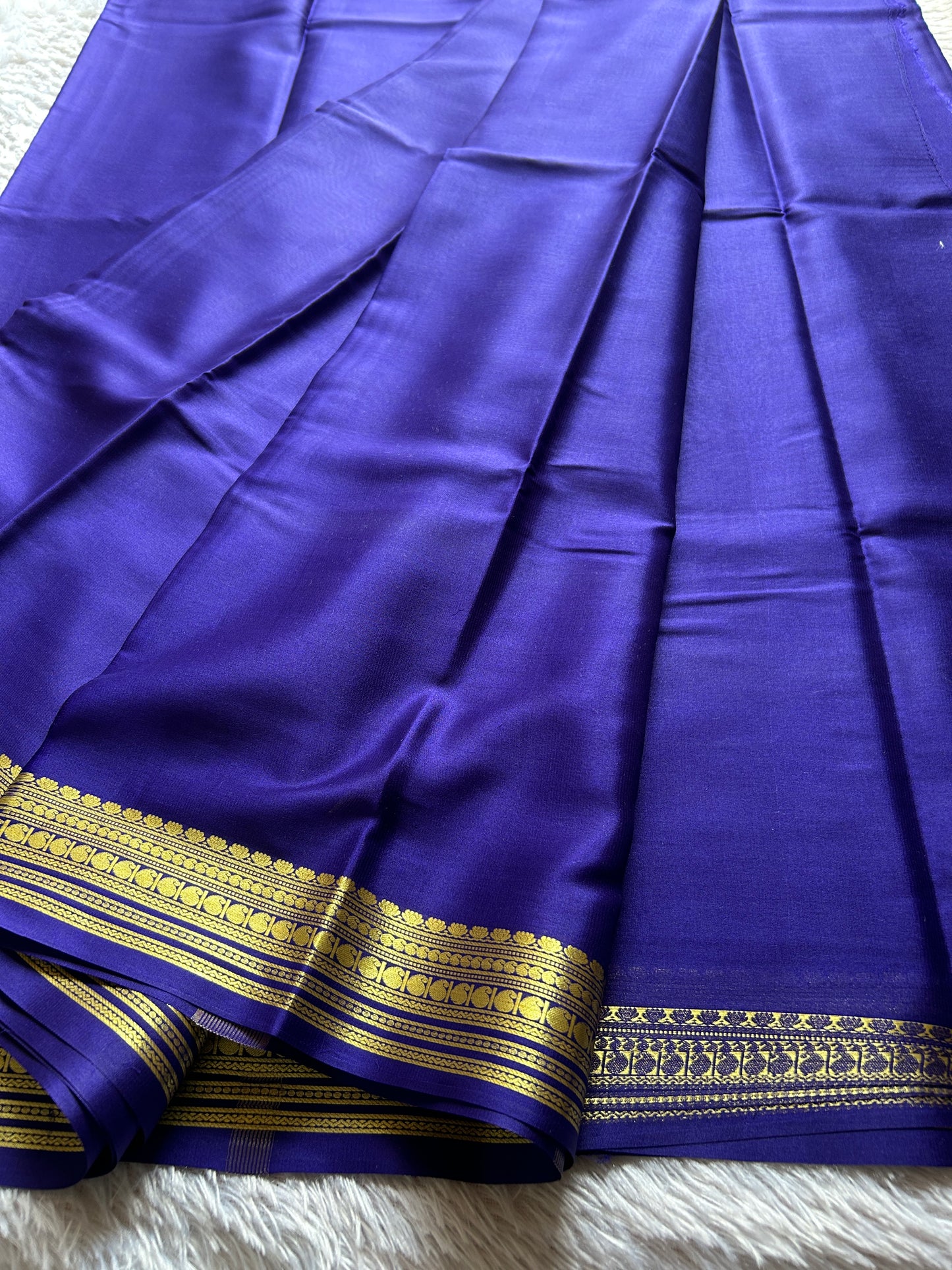Swara : Solid Dark blue