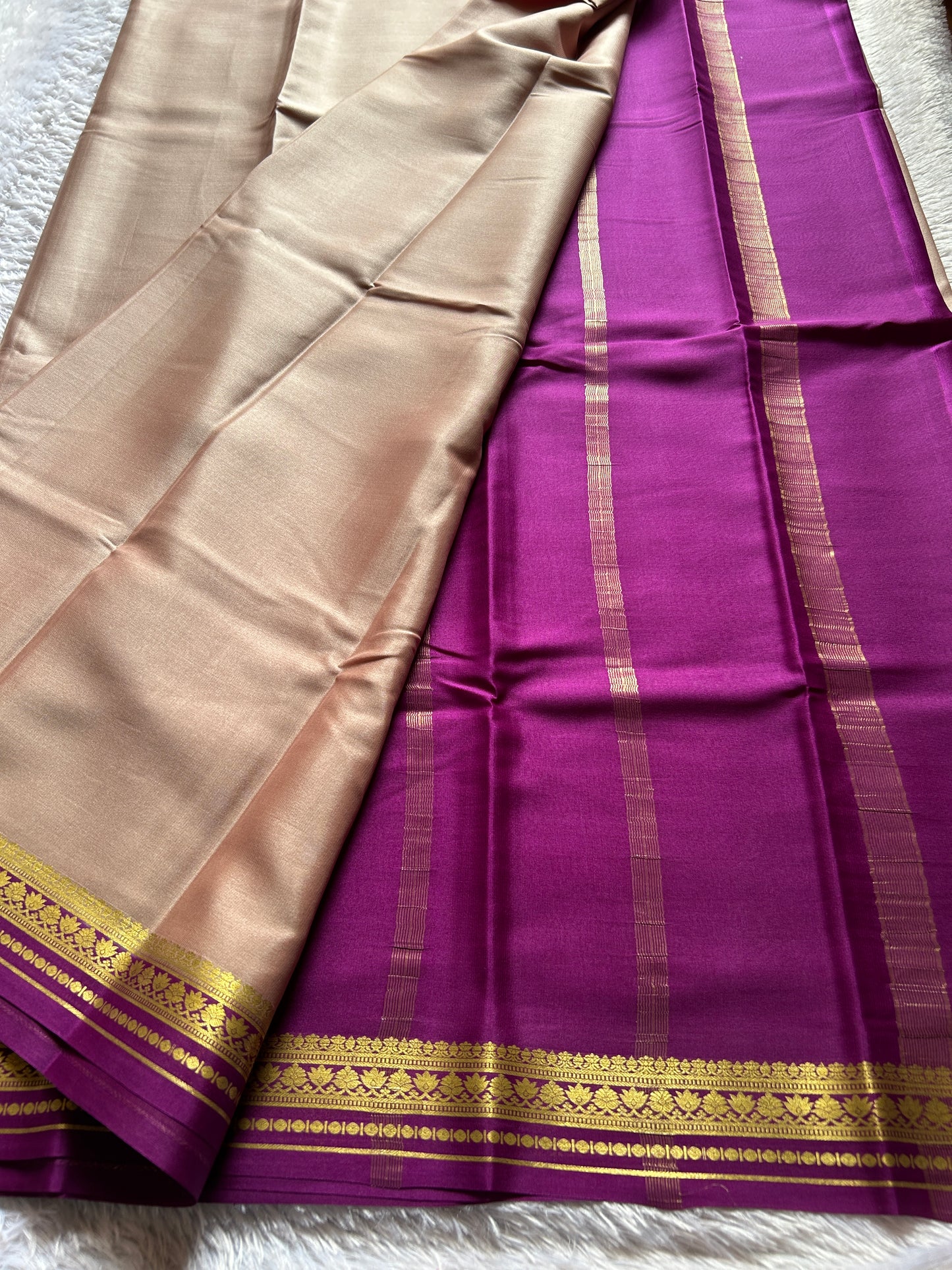 Sushmitha (2D) : Beige-magenta