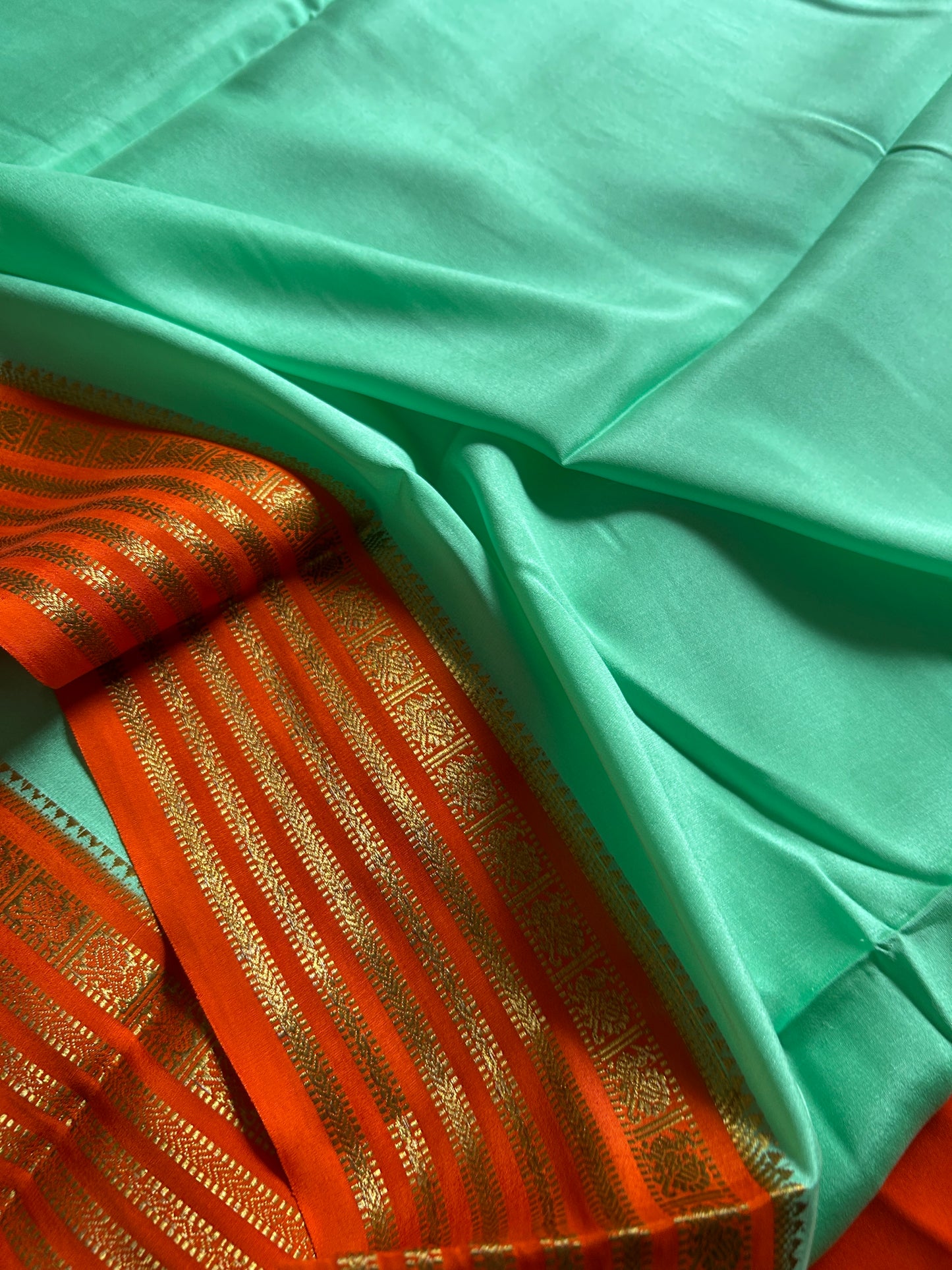 Soujanya (2D) : Sea Green-orange