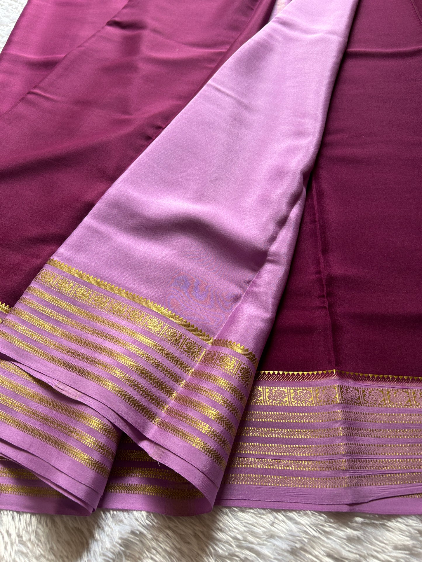 Soujanya (2D) : baby pink-dark magenta