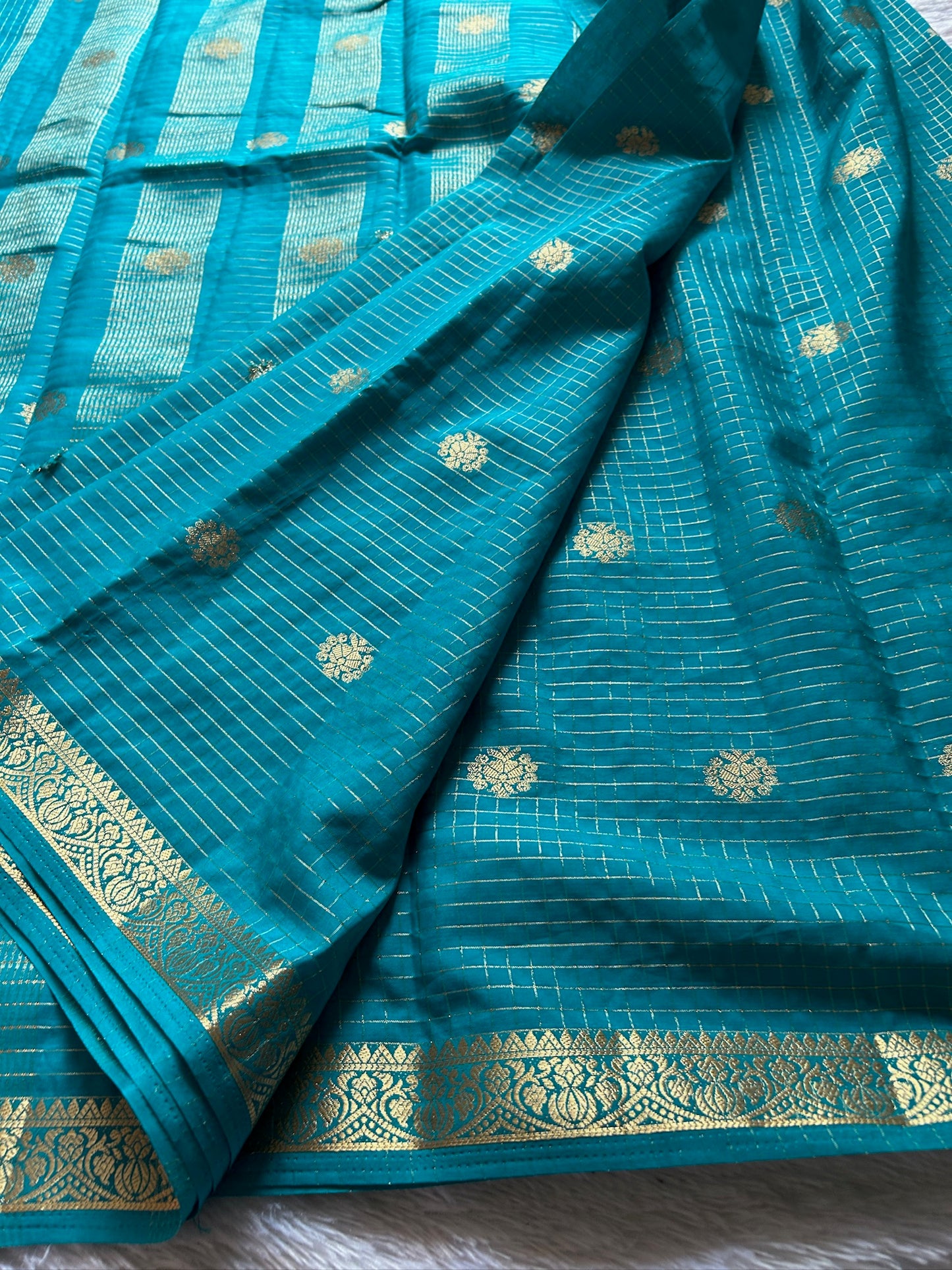 Semi crepe : Sea Blue