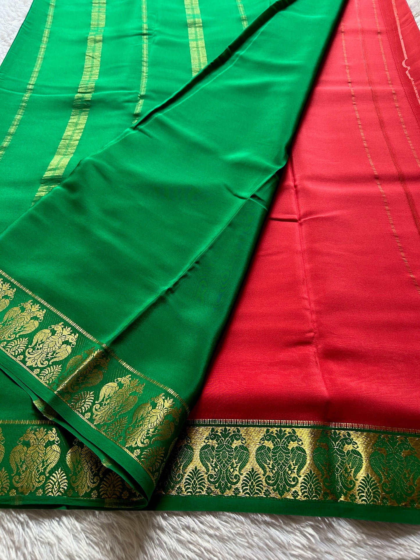 GandaBerunda (2D) : Hot pink-Green