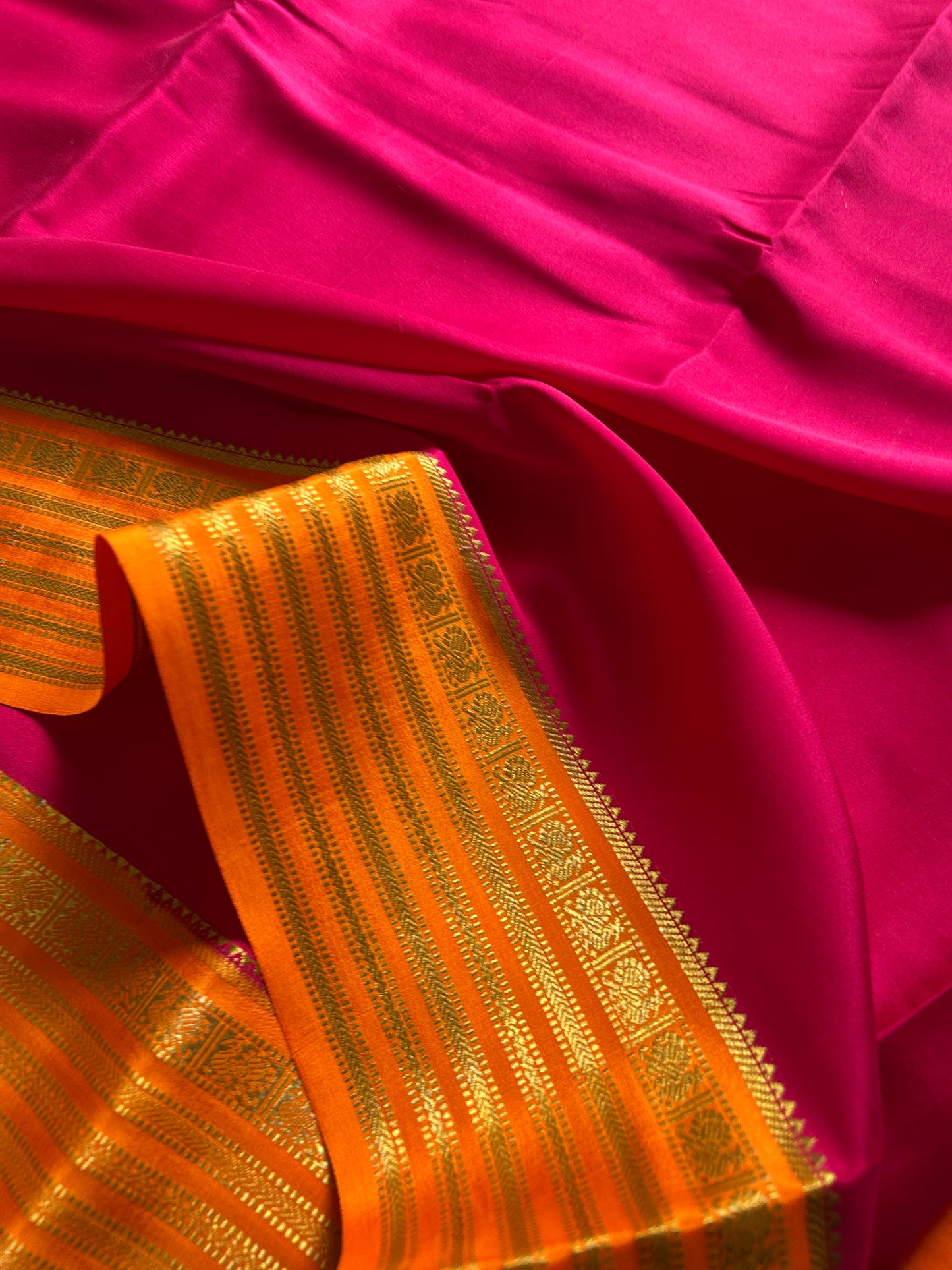 Soujanya (2D) : Dark pink-orange
