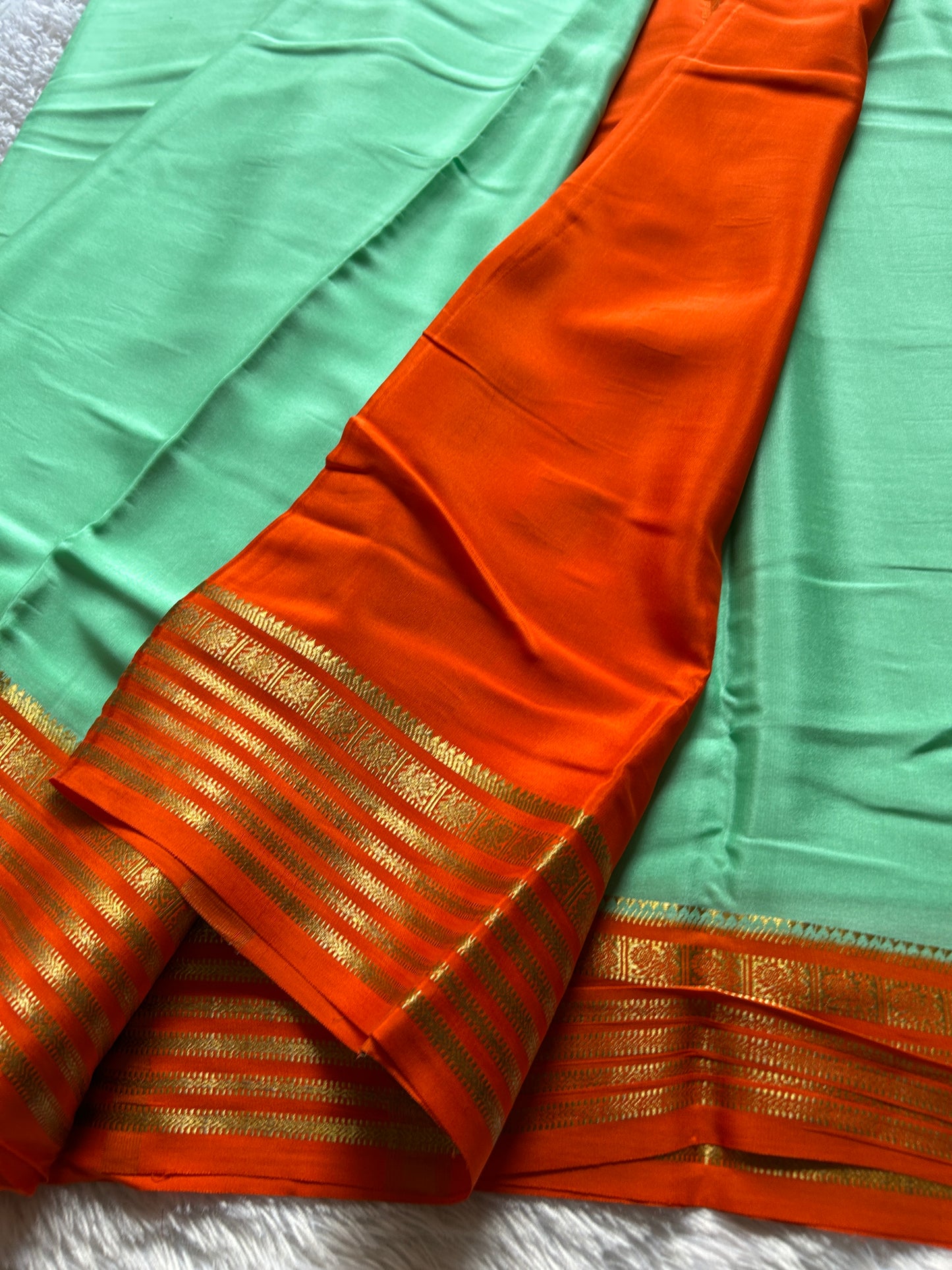 Soujanya (2D) : Sea Green-orange