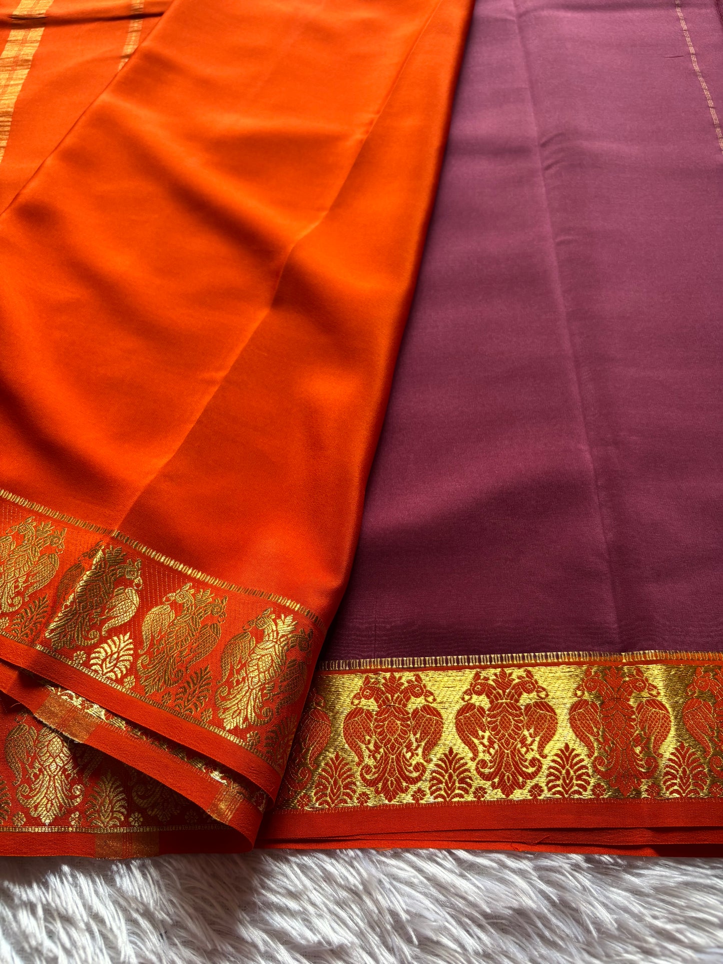 Veera : Maroon - Orange