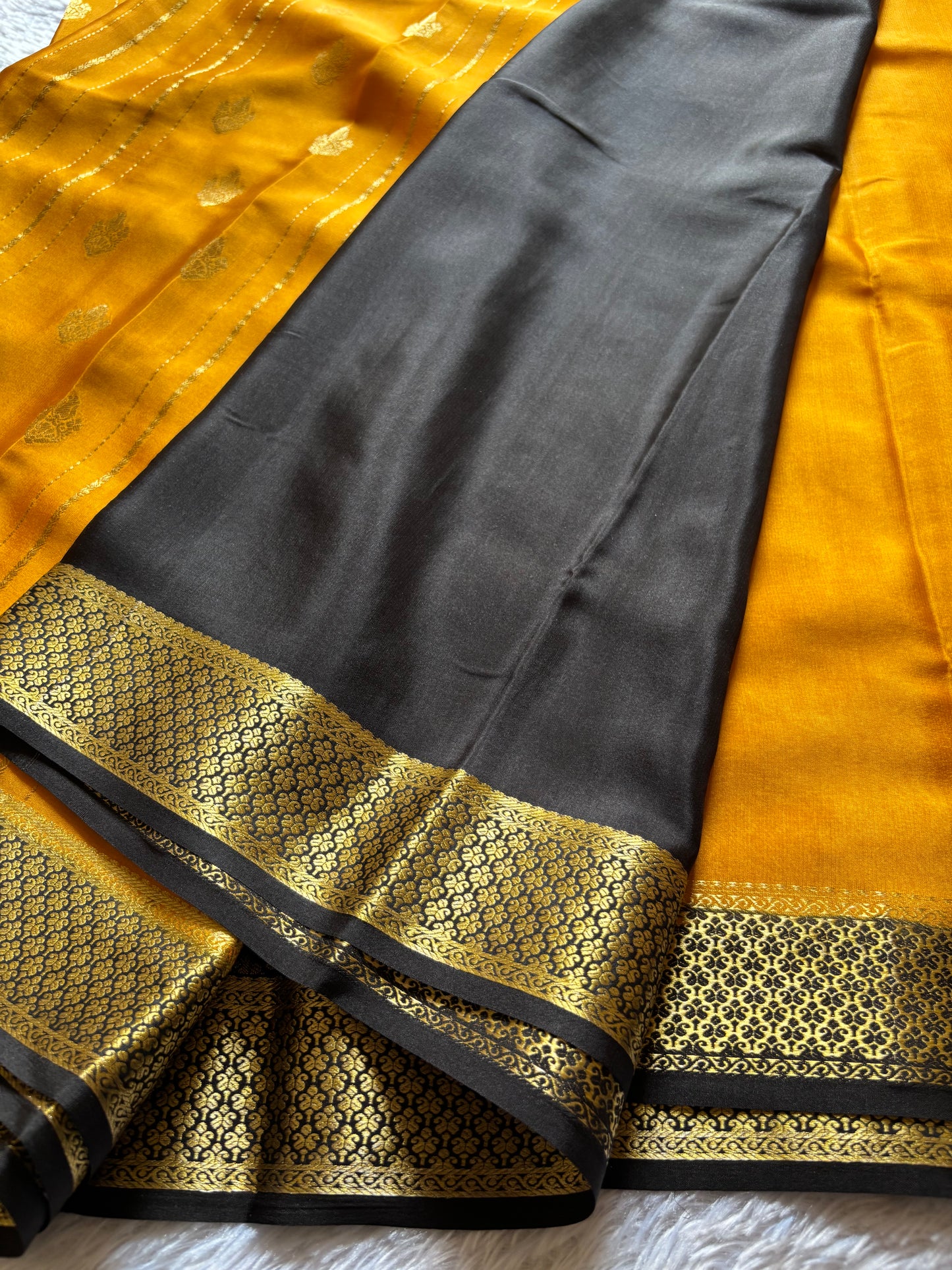 Sangeetha (2D) : Golden yellow-black