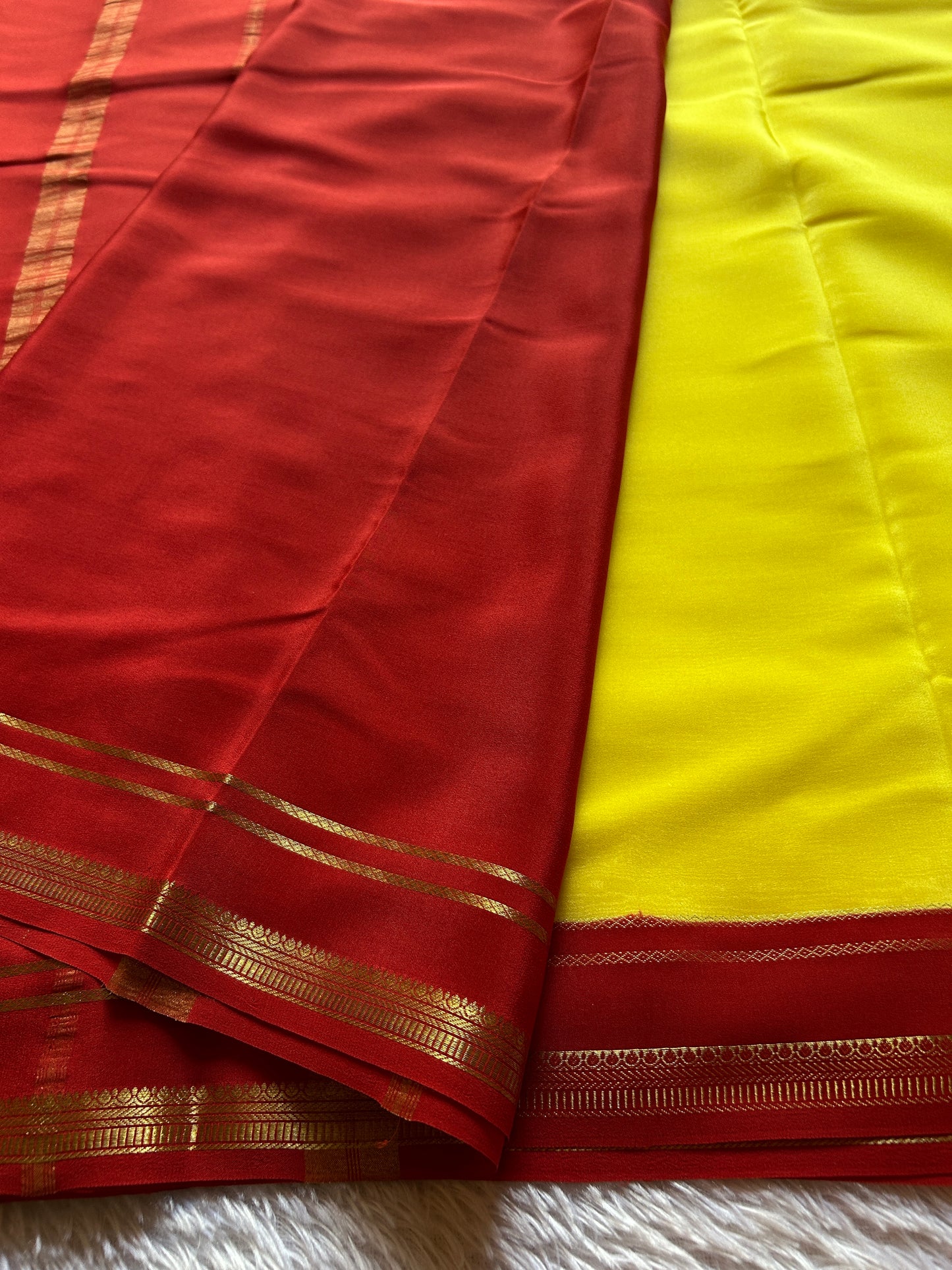 Sumathi (2D) : Lemon yellow-red