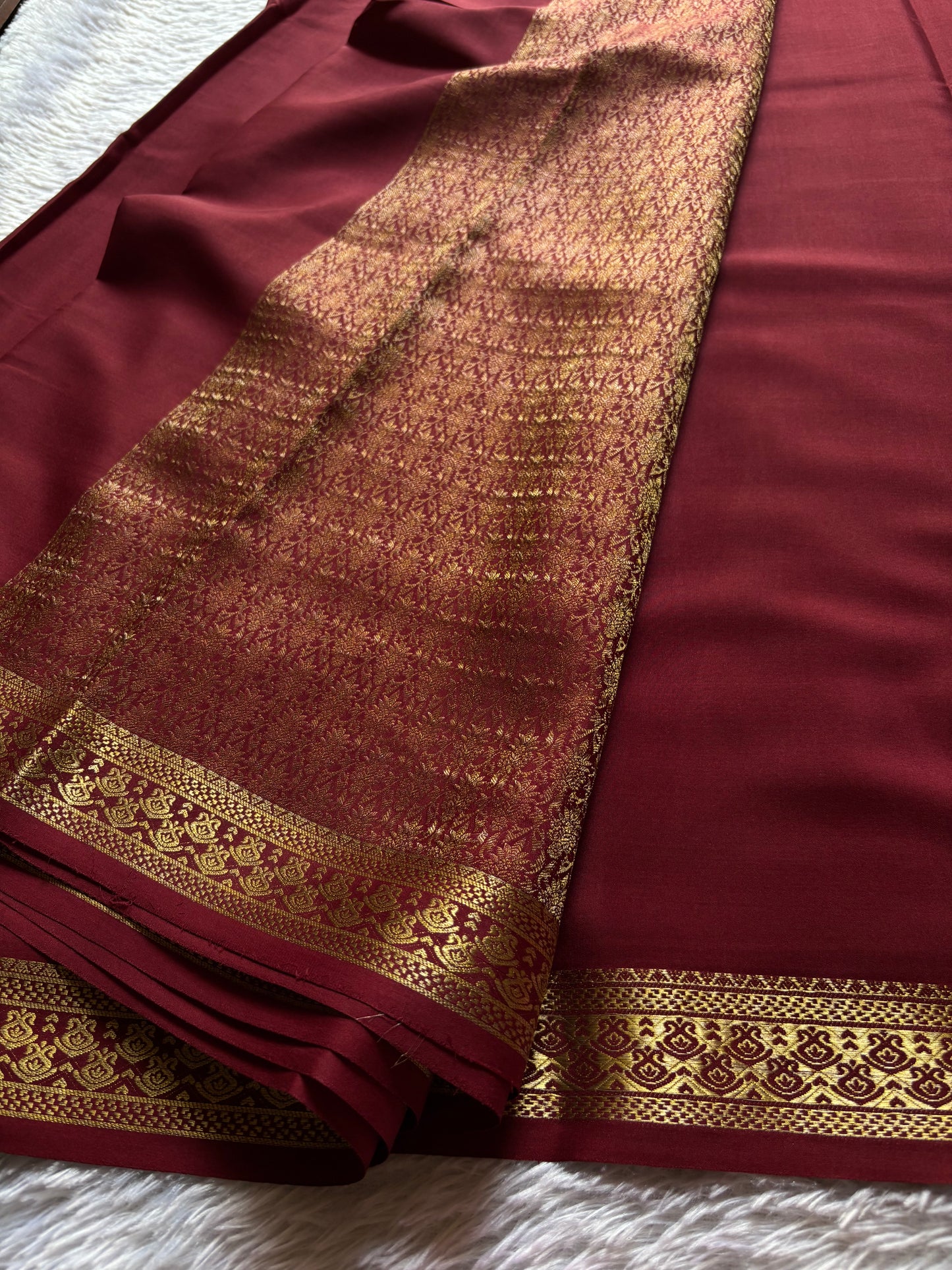Shilpa : Solid Maroon
