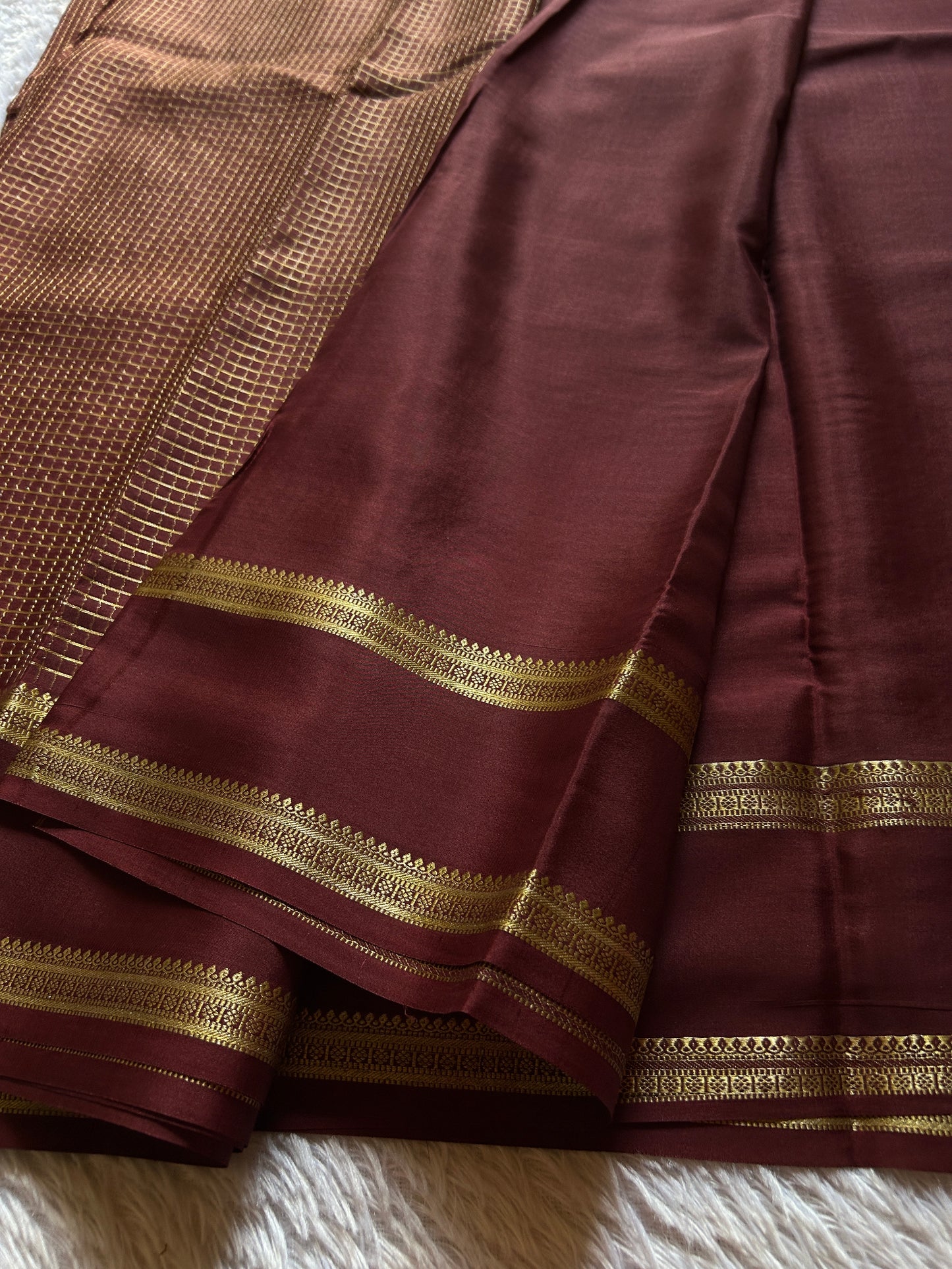 Himani : Solid Chocolate brown