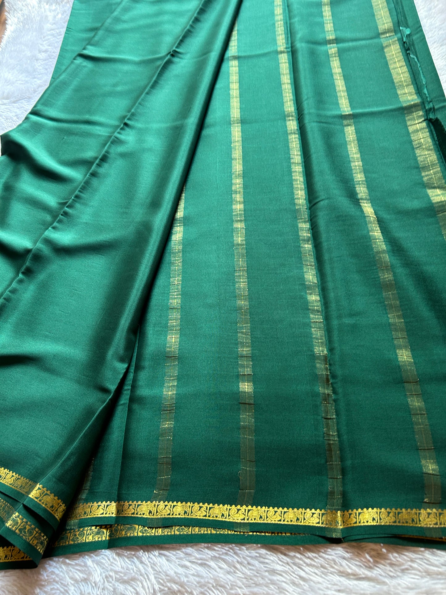 Gaana : Solid Bottle green