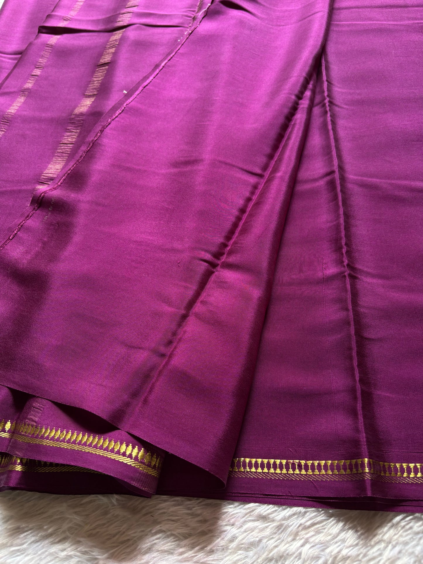 Rukmini : Solid Plum