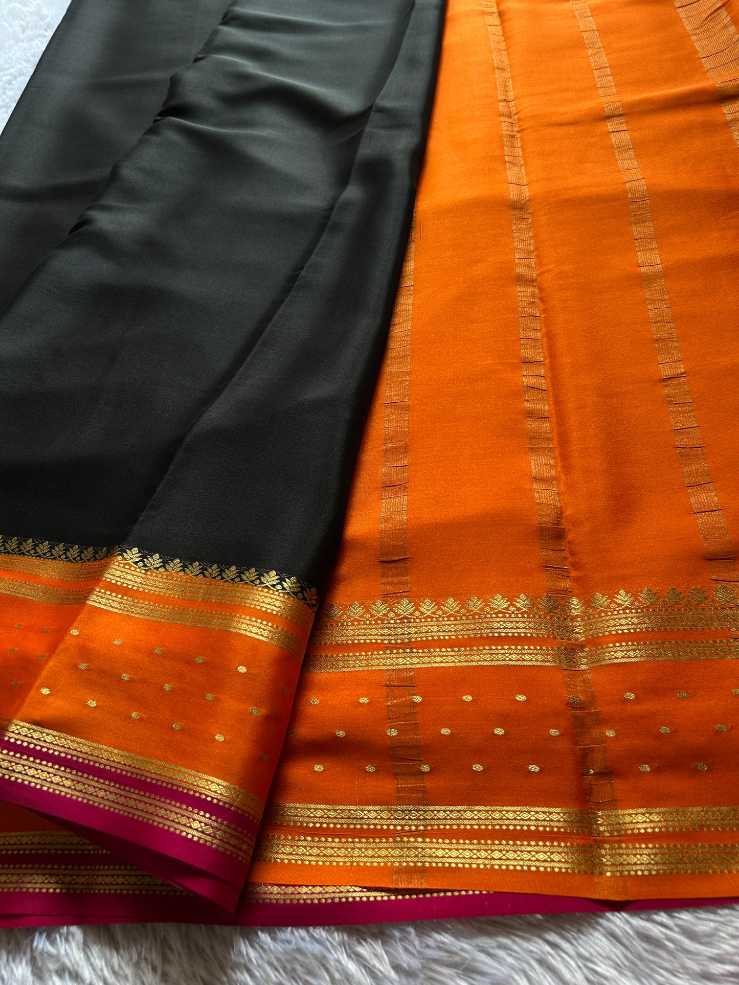 Drishti (3D) : black-orange-pink