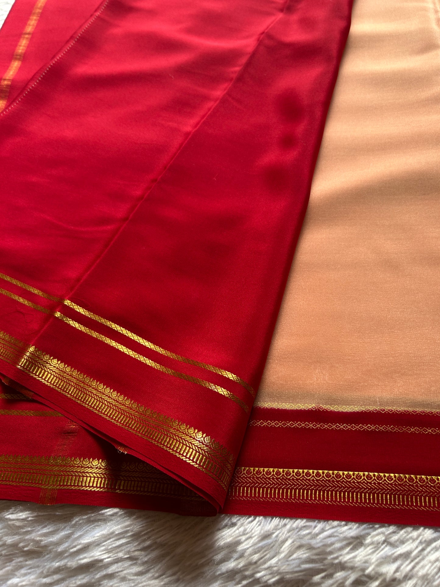 Sumathi (2D) : Light peach-red