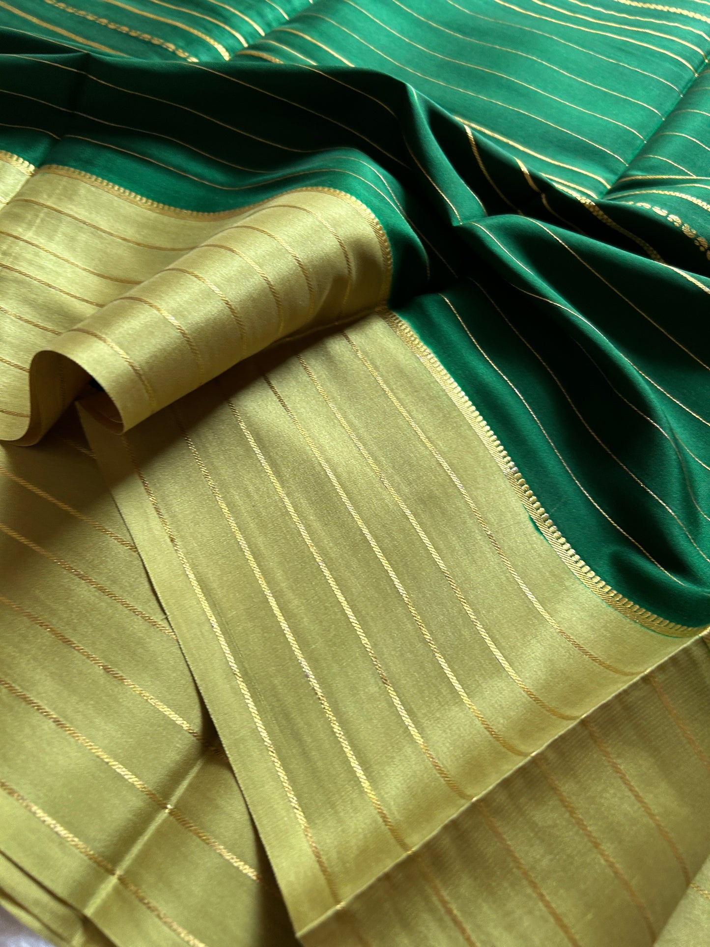 Dhaatri (2D) : Bottle green-sage green
