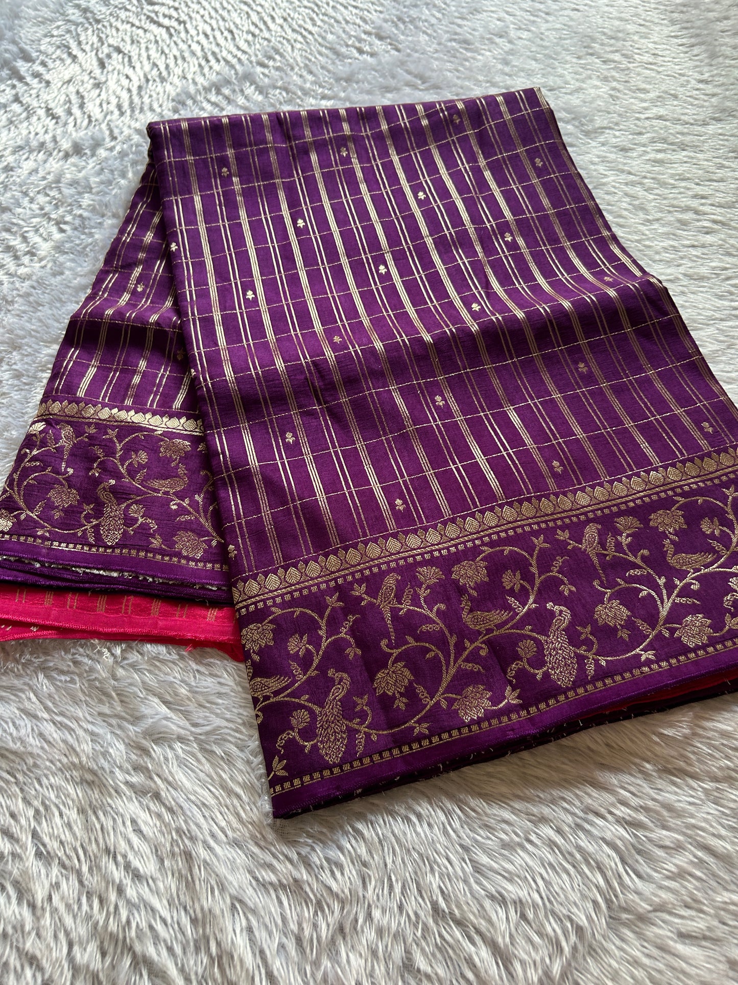 Semi raw mango: Purple