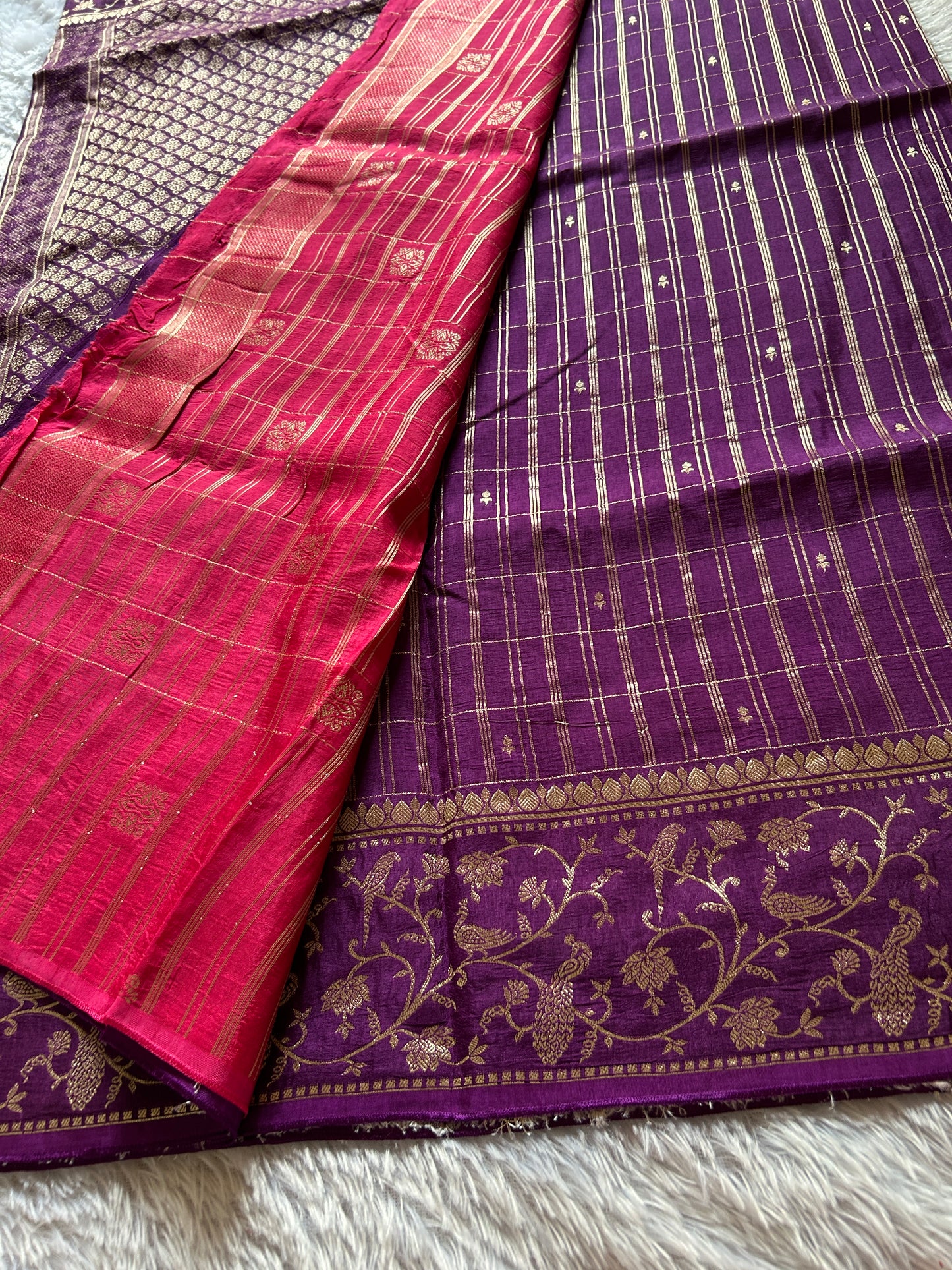 Semi raw mango: Purple