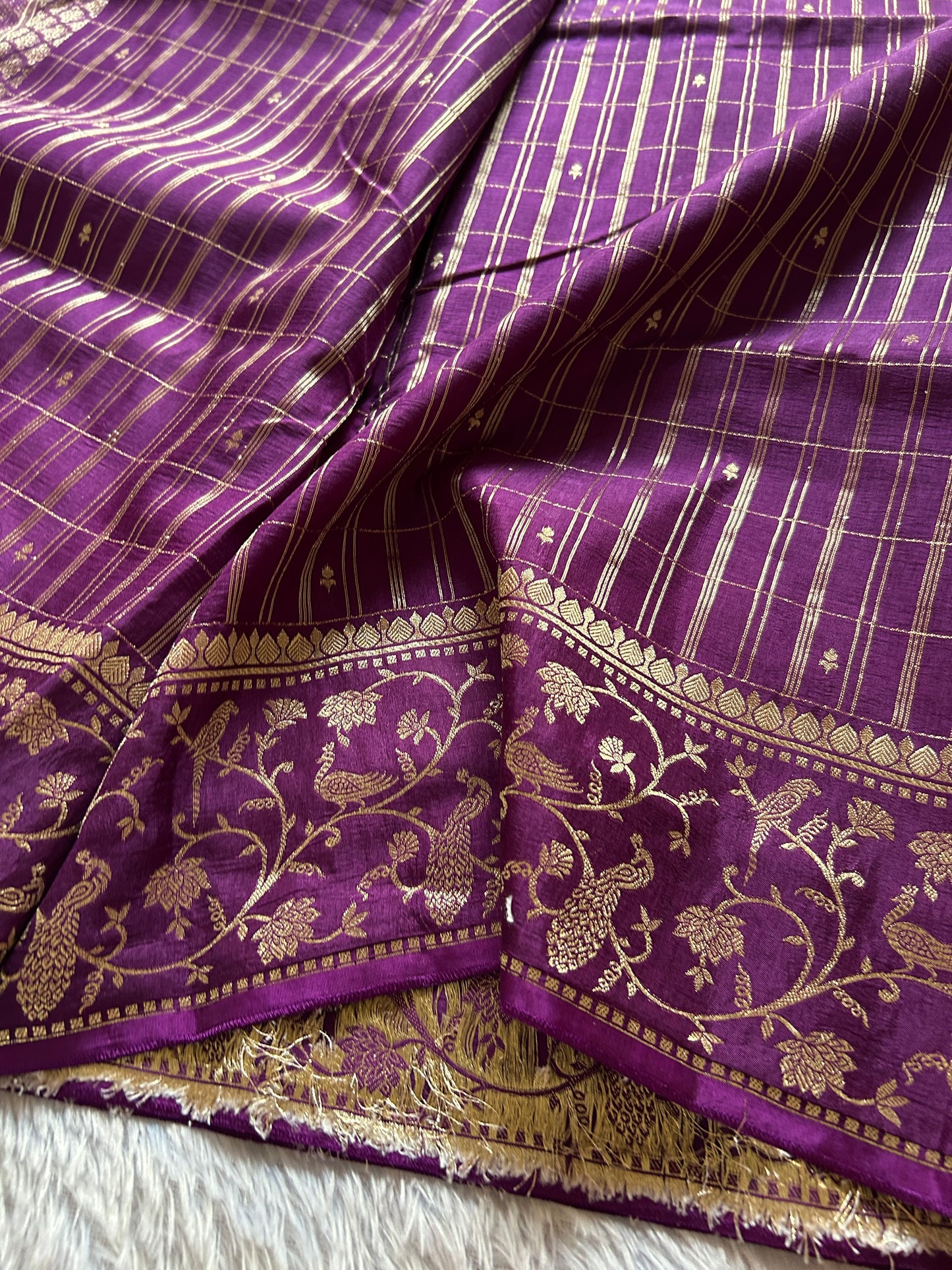 Semi raw mango: Purple