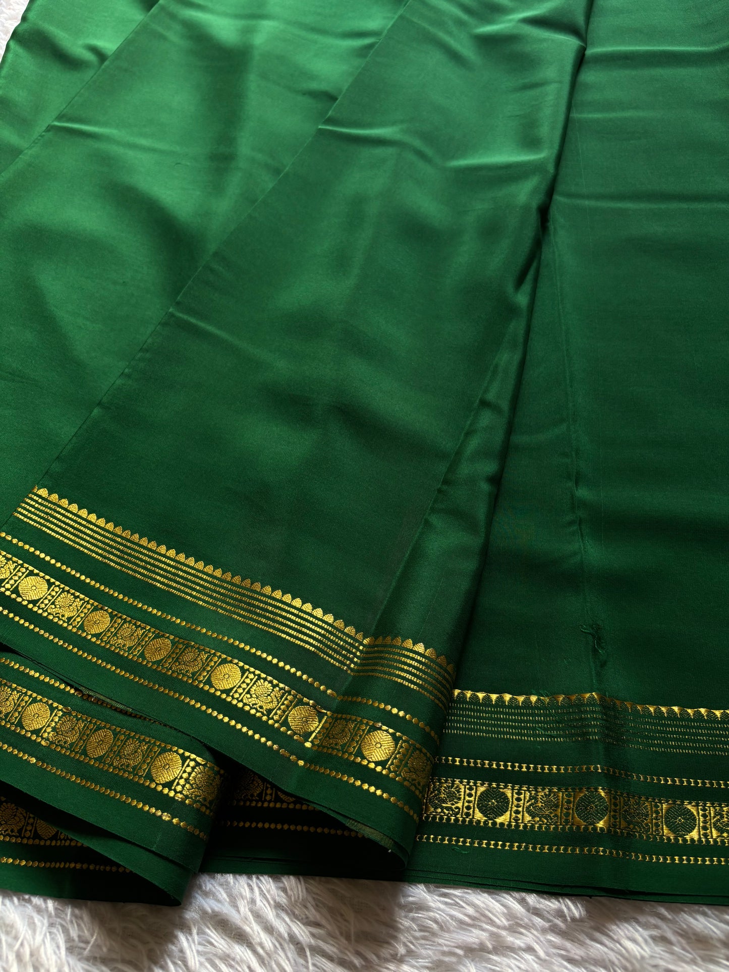 Sunanda : Solid Bottle green