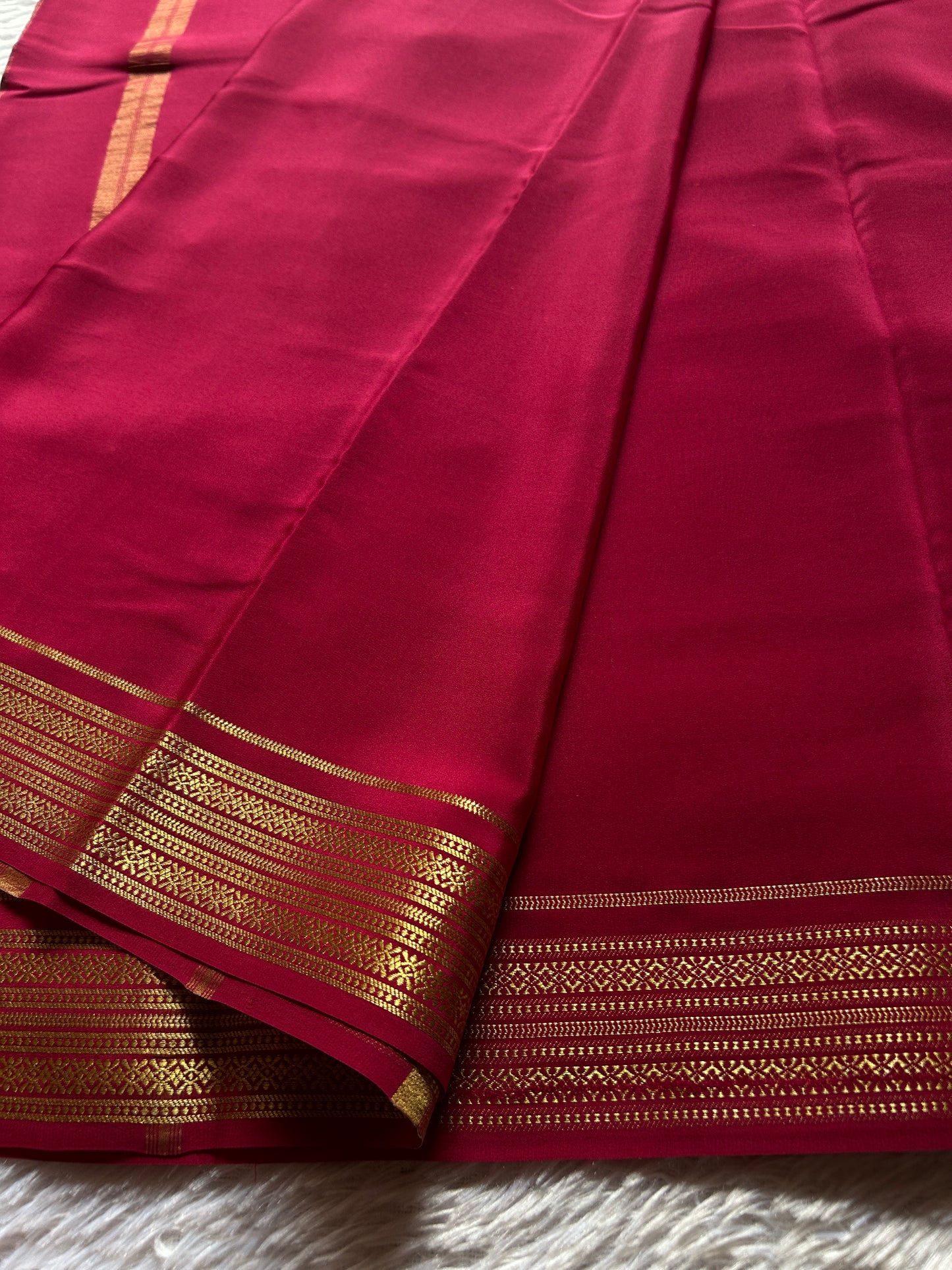 Shailaja : Solid Dark red