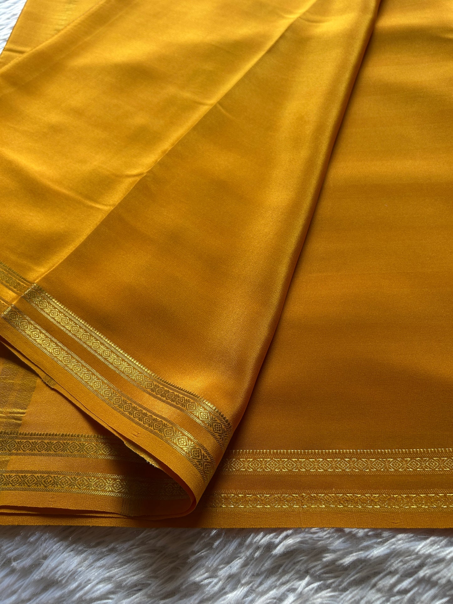 Surabhi : Solid Golden yellow