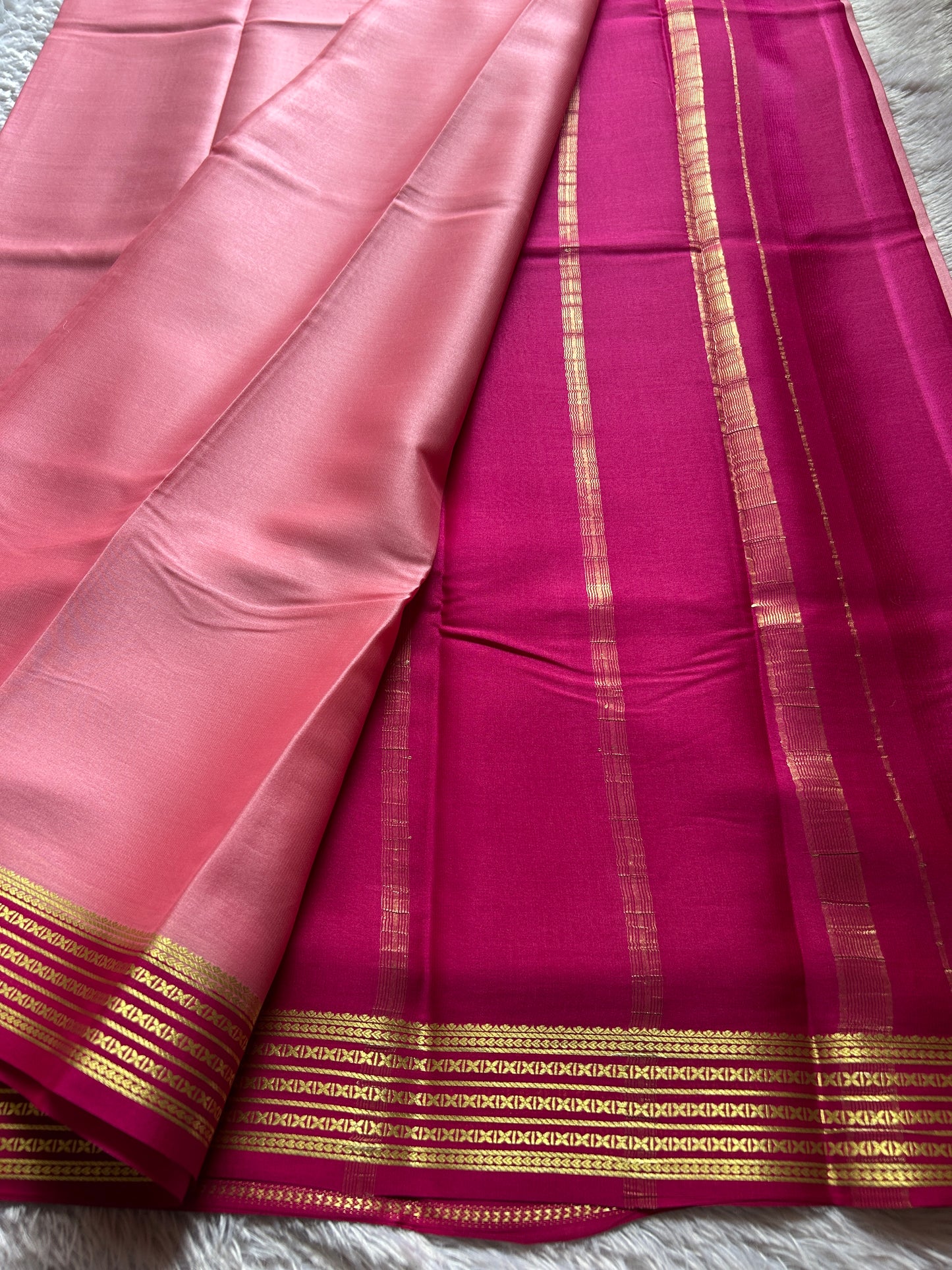 Deeksha (2D) : Blush pink-bright pink