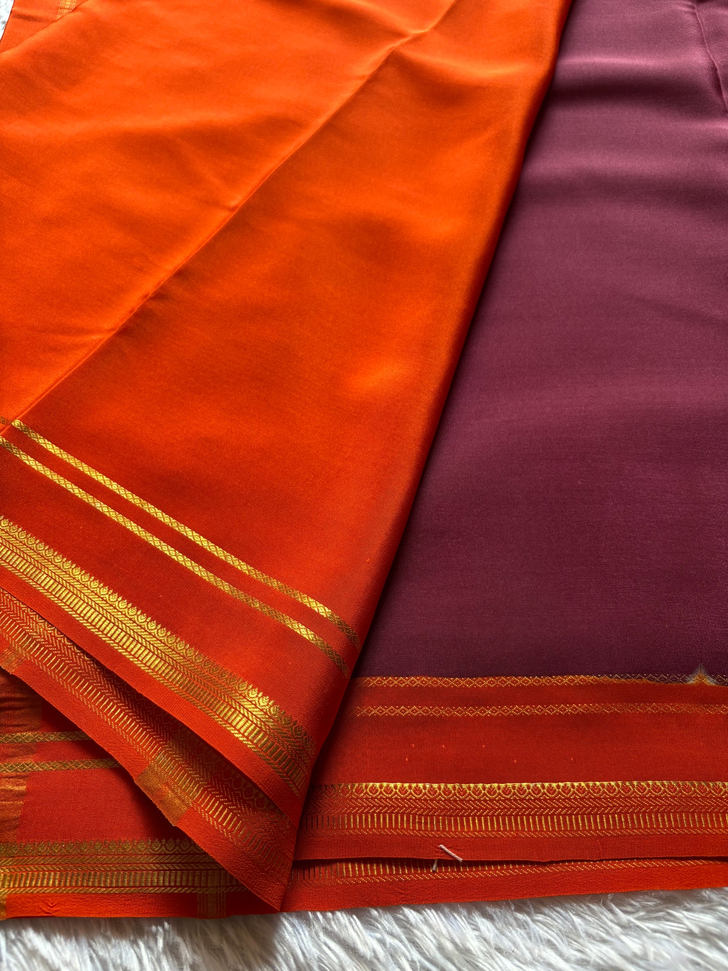 Sumathi (2D) : Dark Maroon-orange
