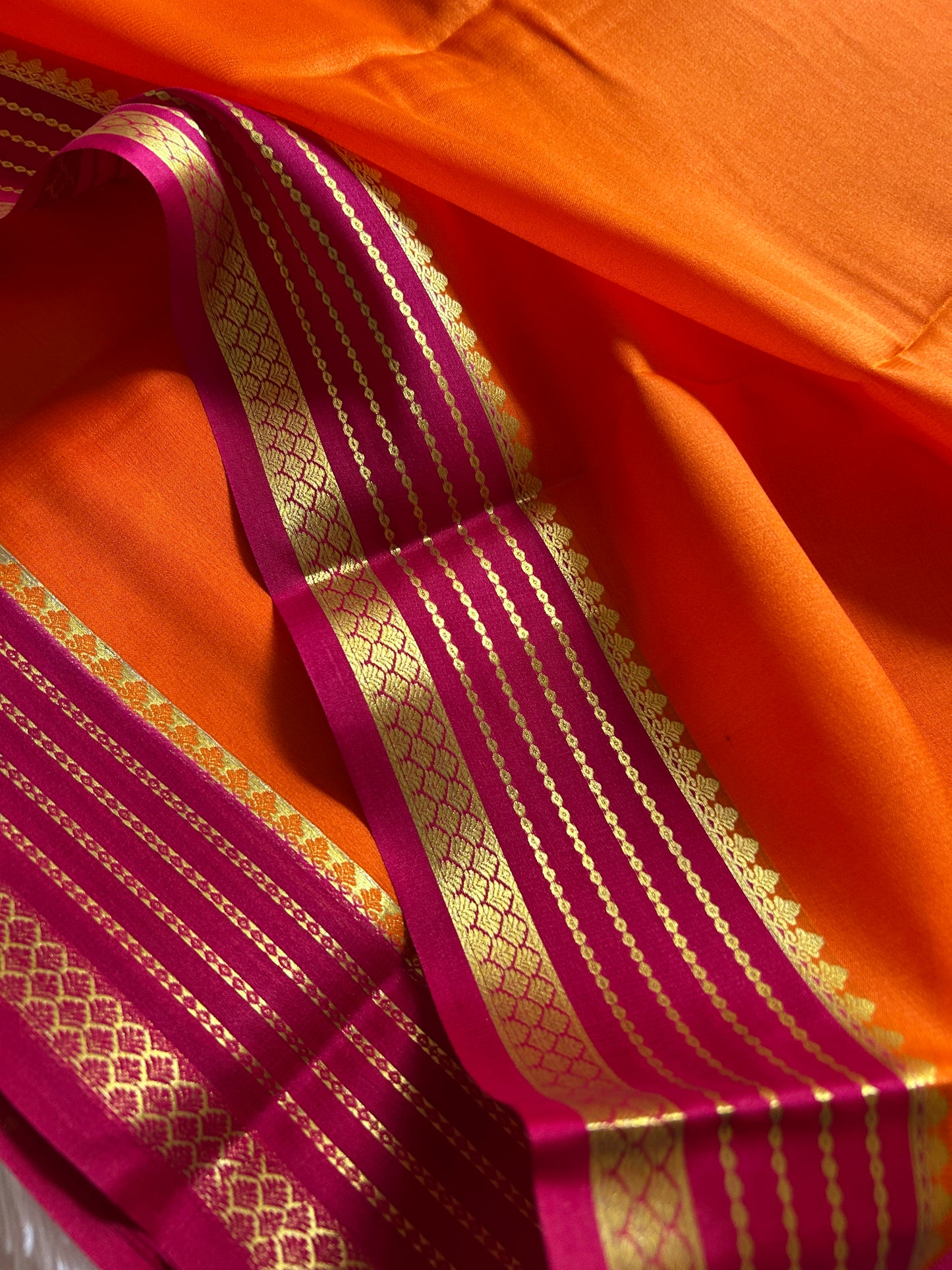 Lekhana (2D) : Orange-pink