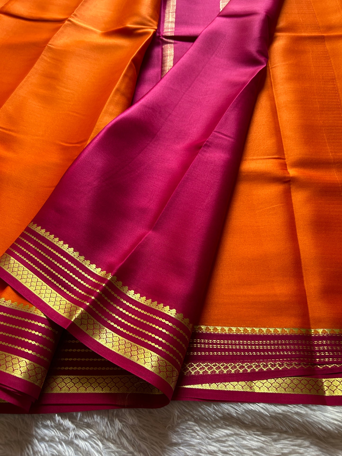 Lekhana (2D) : Orange-pink