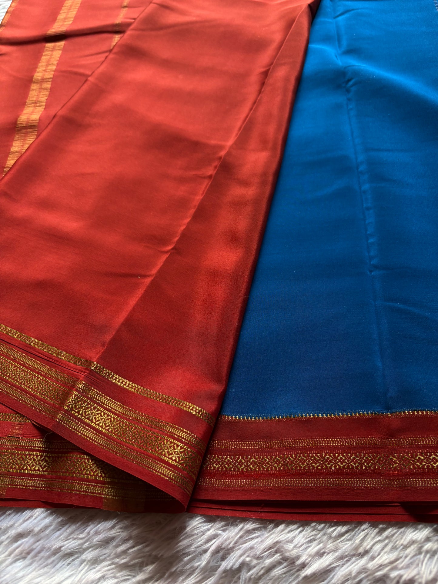 Shailaja (2D) : Teal blue-red