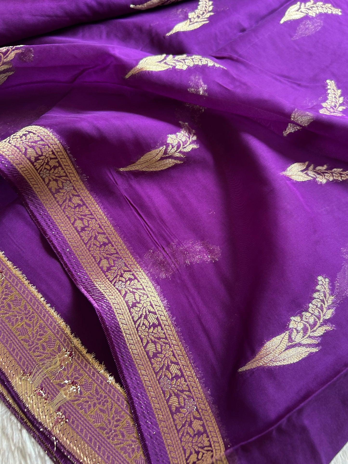 Soft Organza : Solid Purple