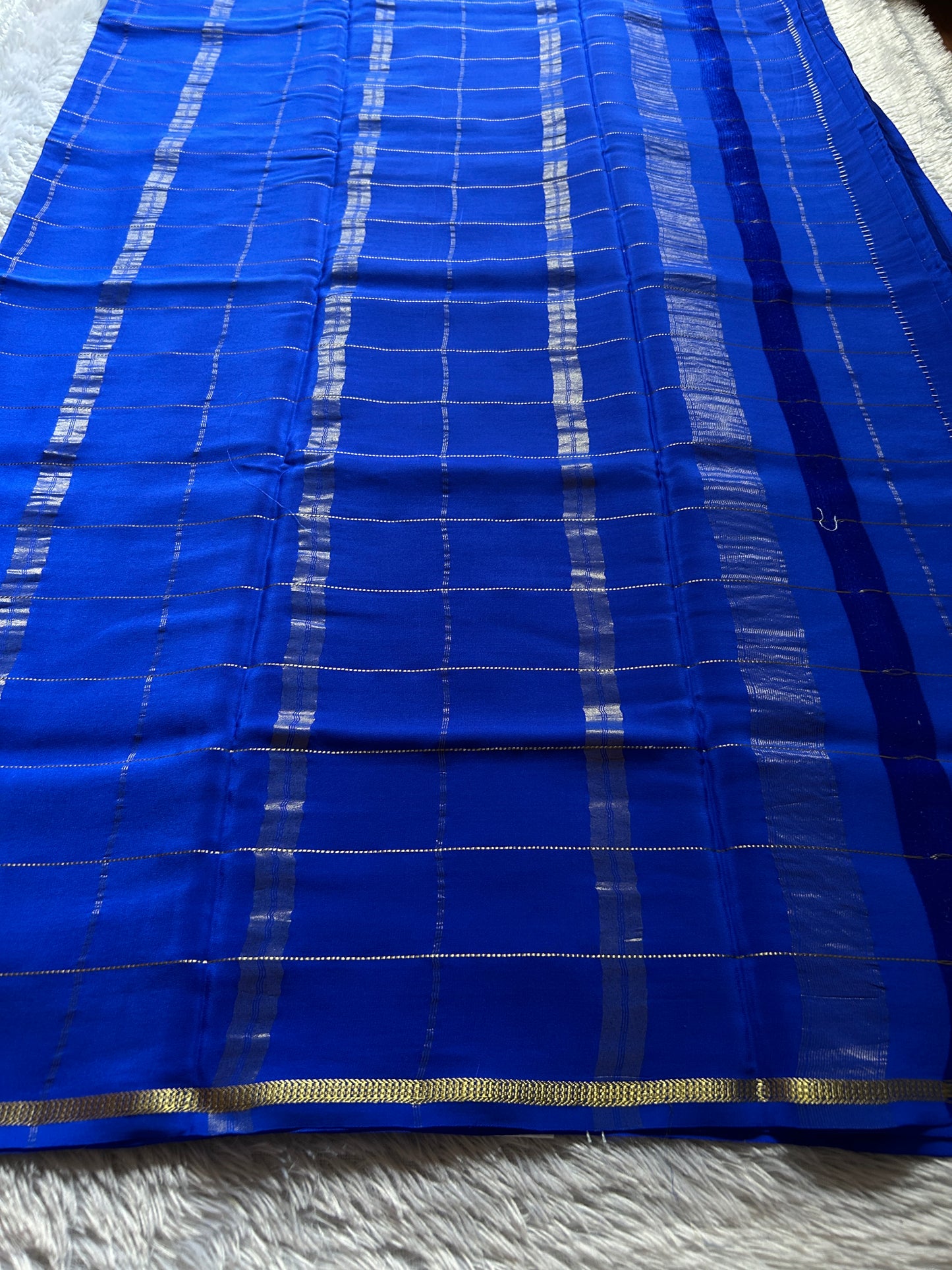 Shankari : Solid Royal blue