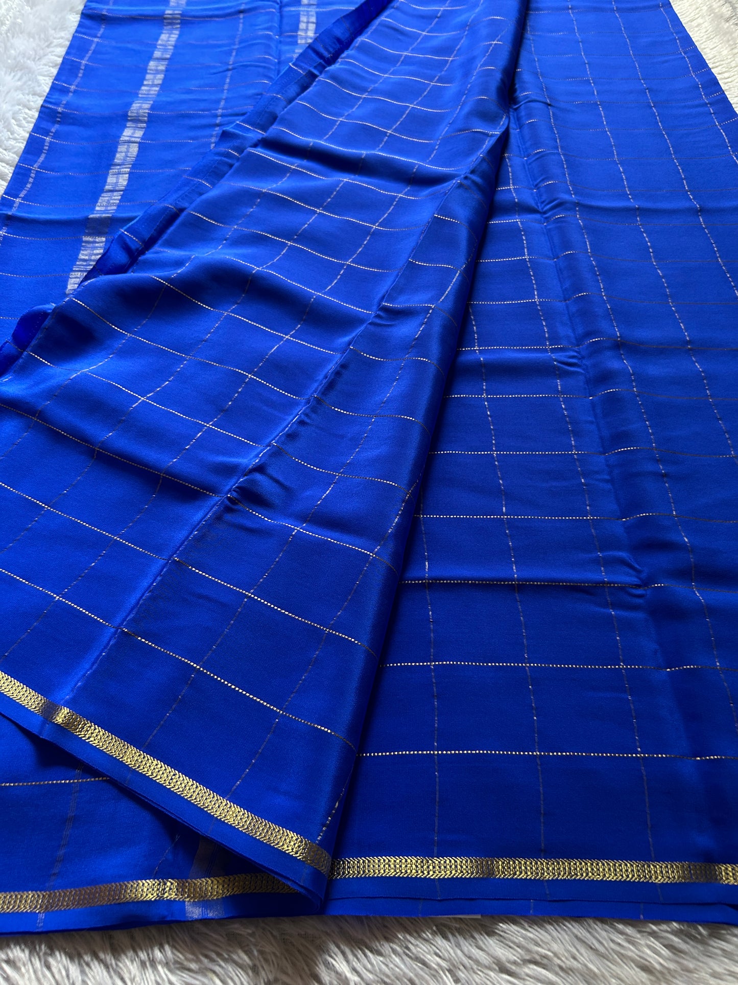 Shankari : Solid Royal blue