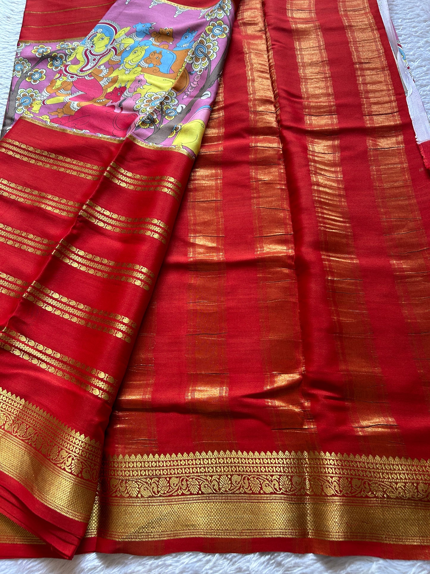 Kalavathi (2D) : Rose pink-red