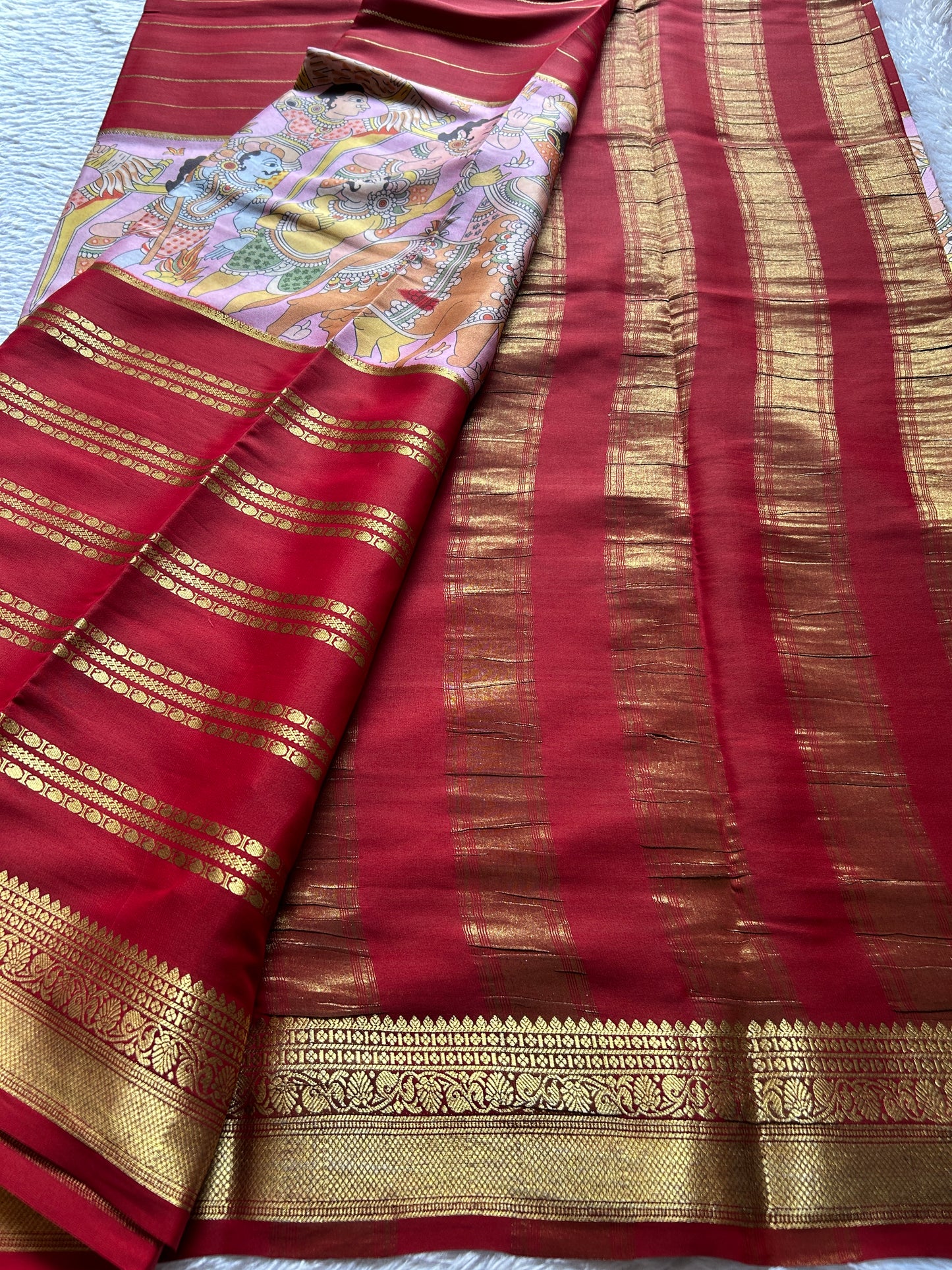 Kalavathi (2D) : Lavender-red
