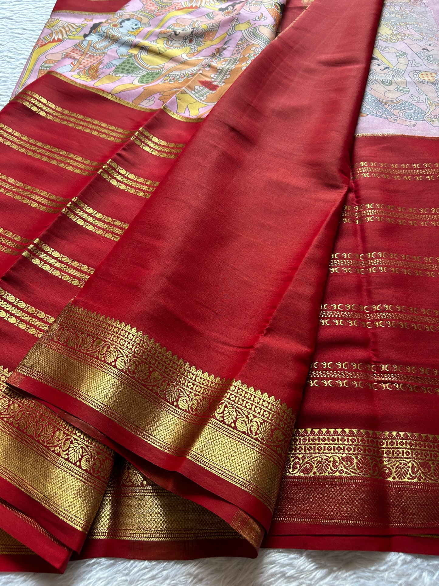 Kalavathi (2D) : Lavender-red