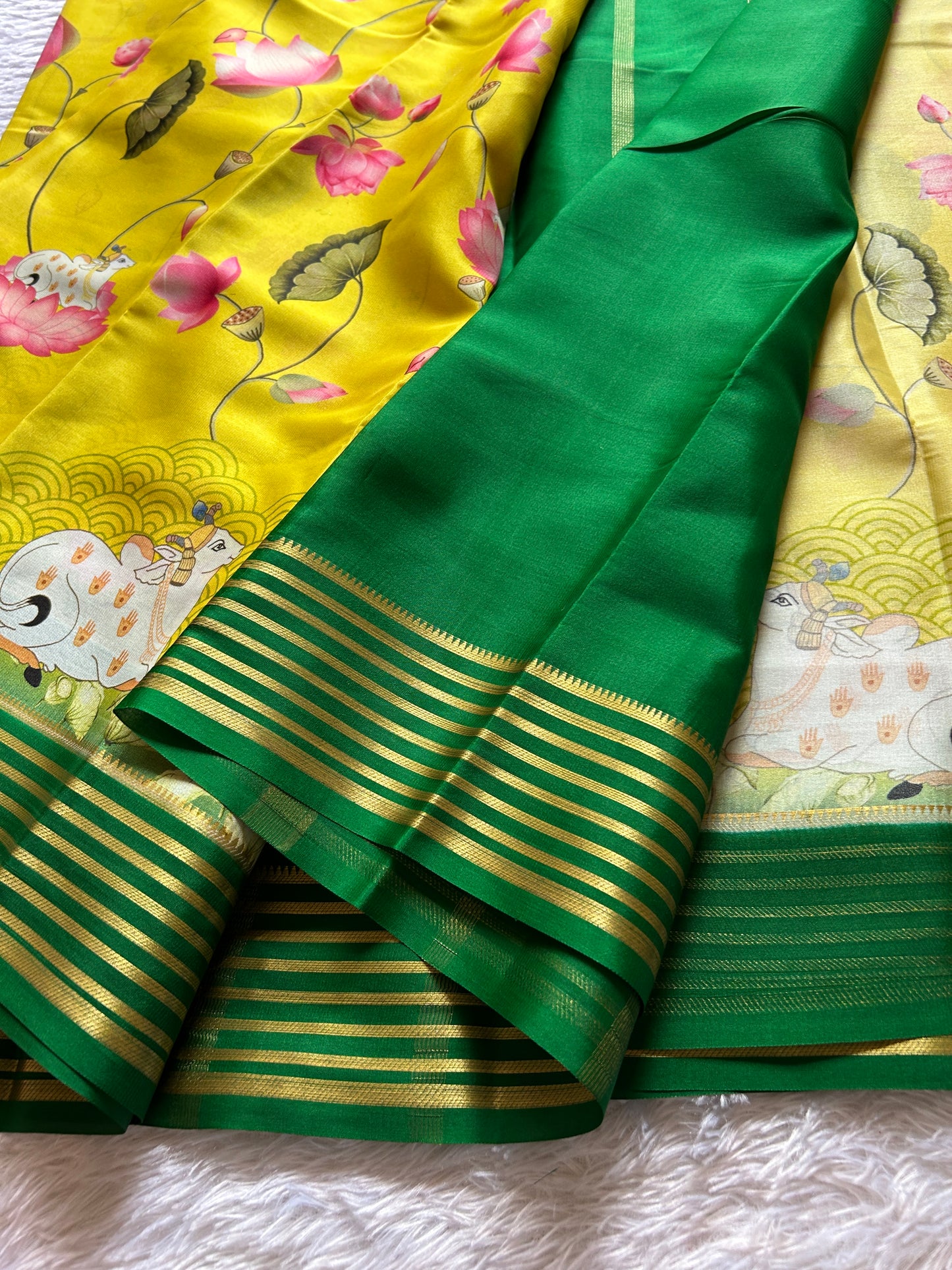 Kamala (2D) : Lemon yellow-bottle green