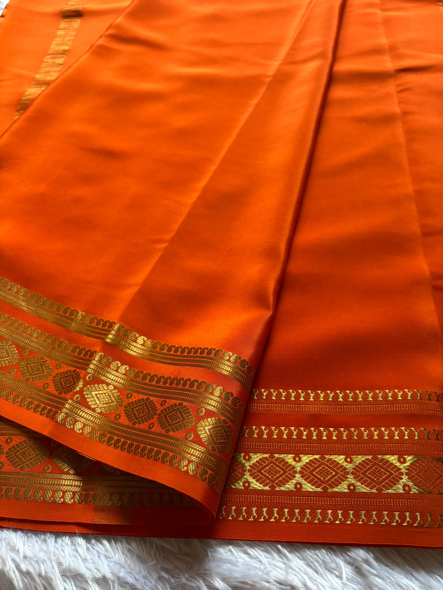 Rashmika : Solid Orange