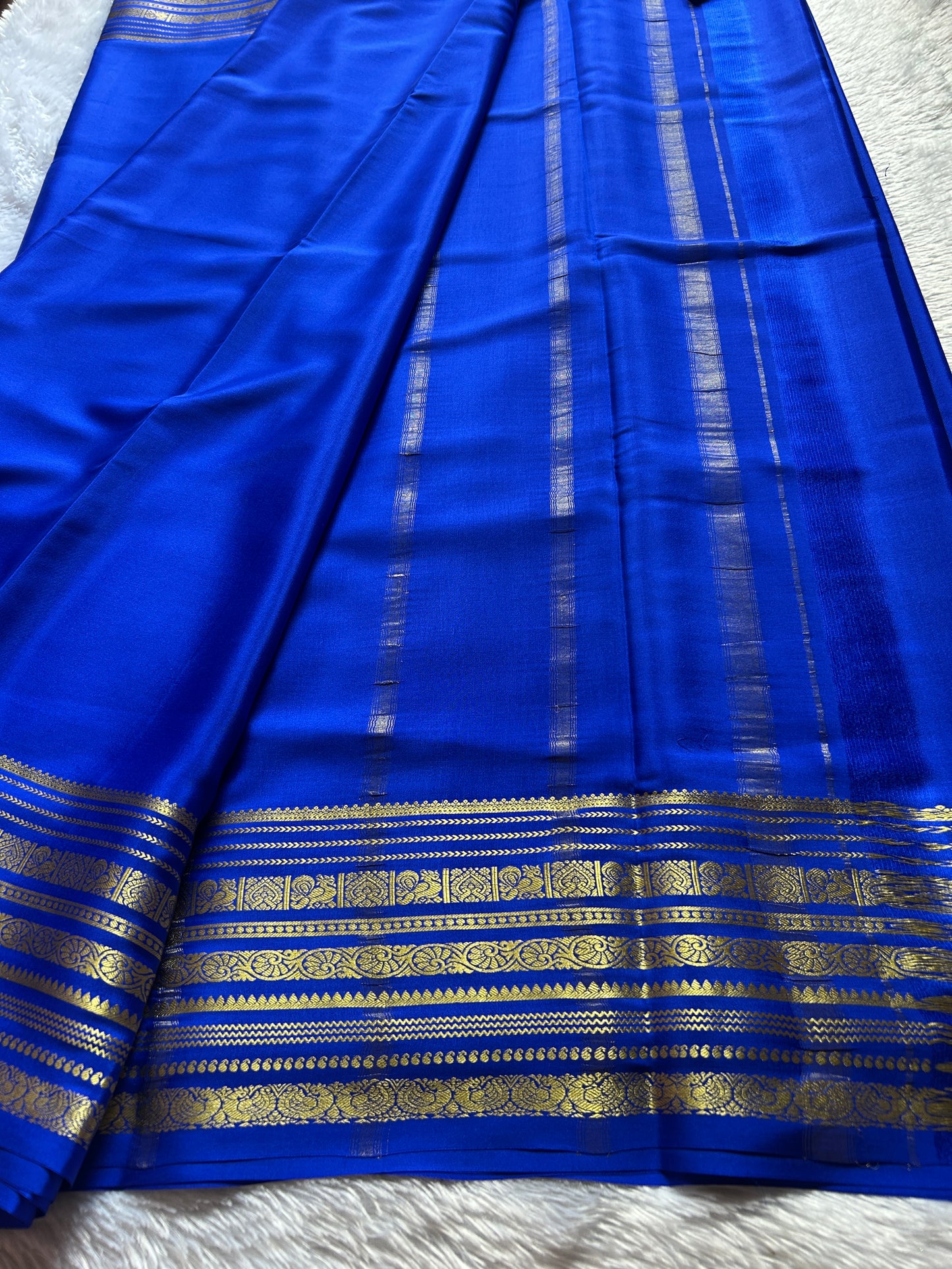 Kalpana : Solid Royal blue