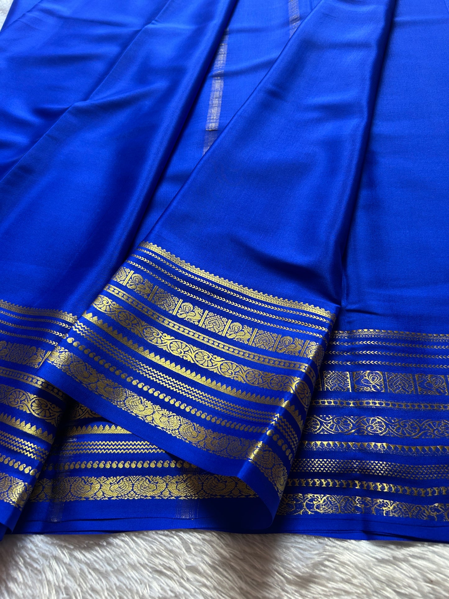 Kalpana : Solid Royal blue