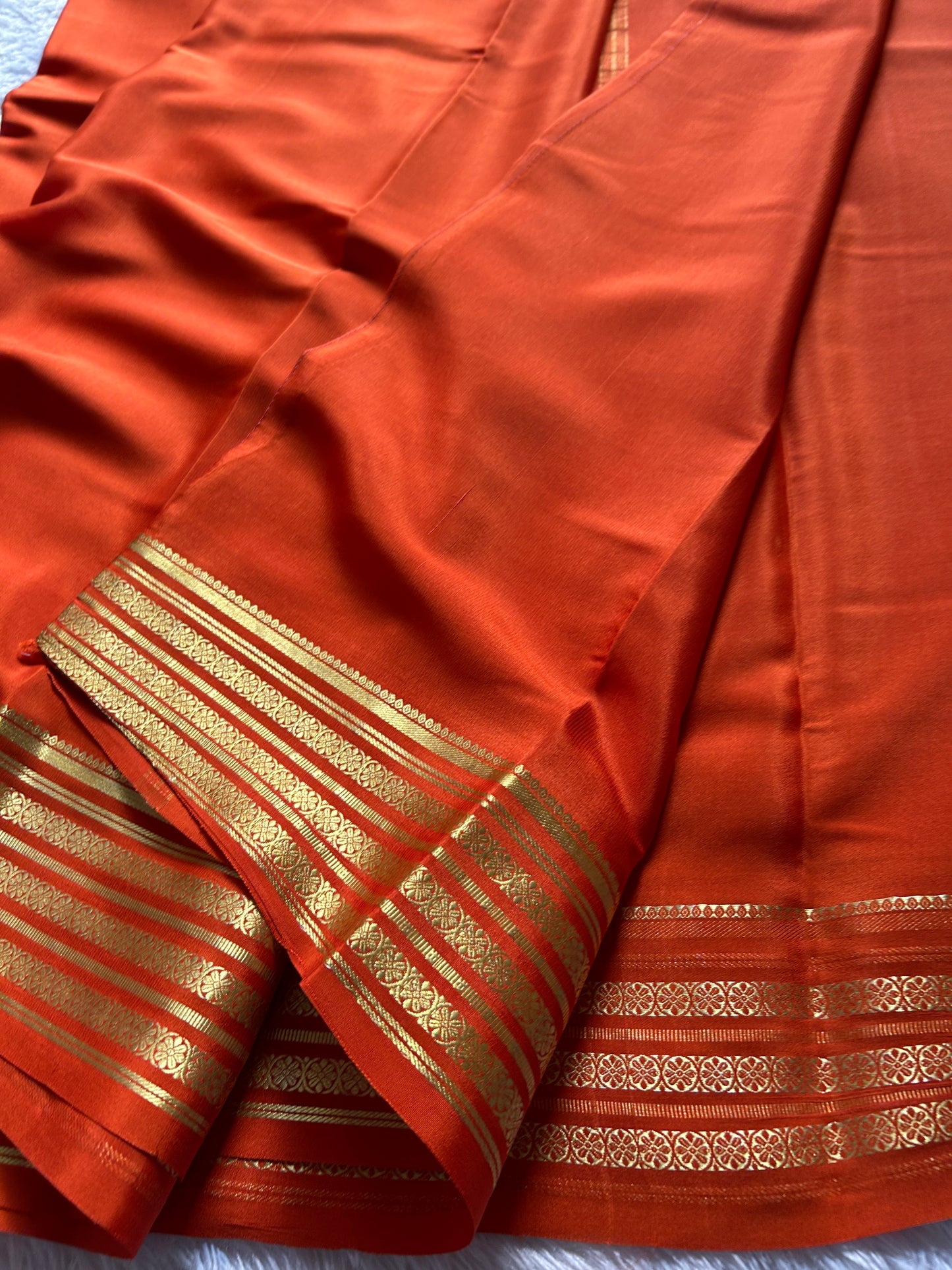 Pushpa : Solid orange